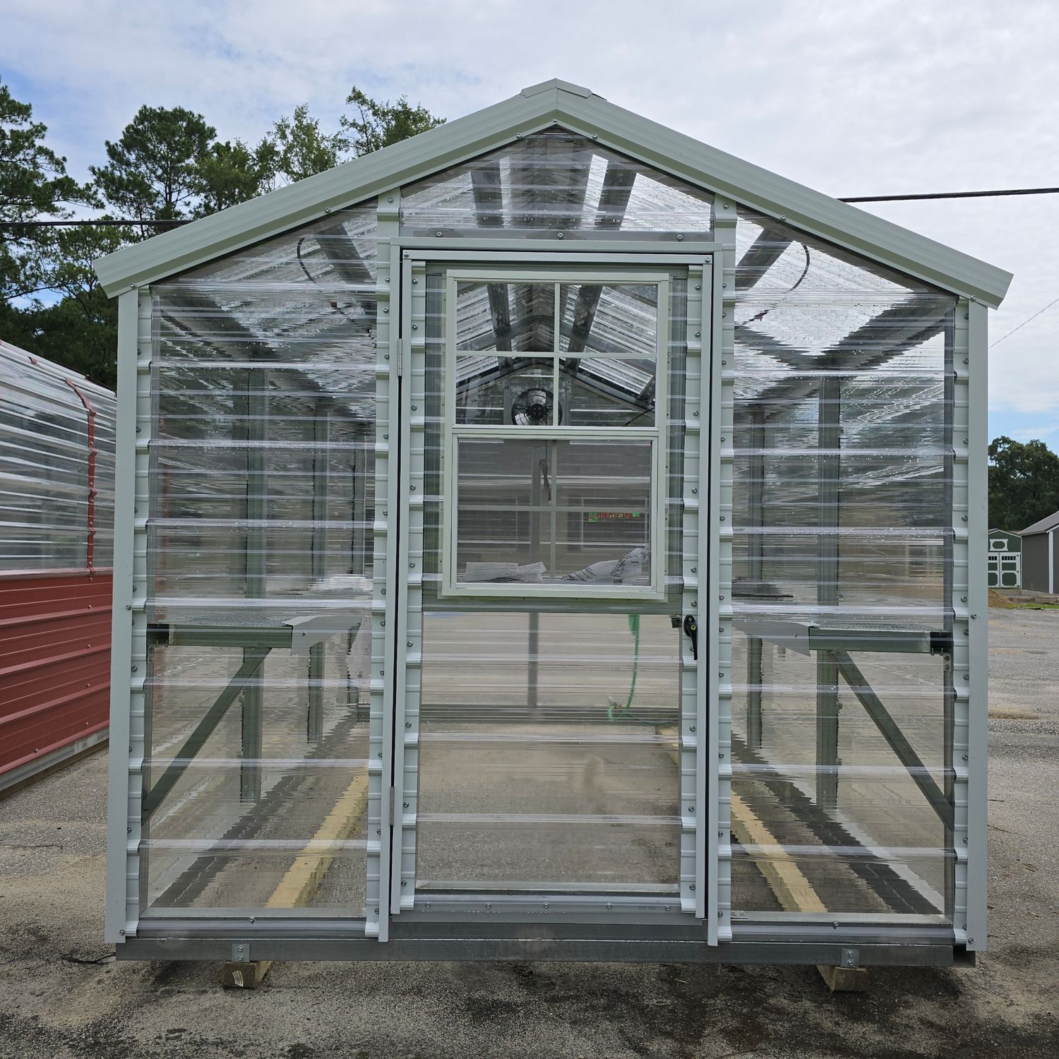 08x12 Vertical Roof Greenhouse