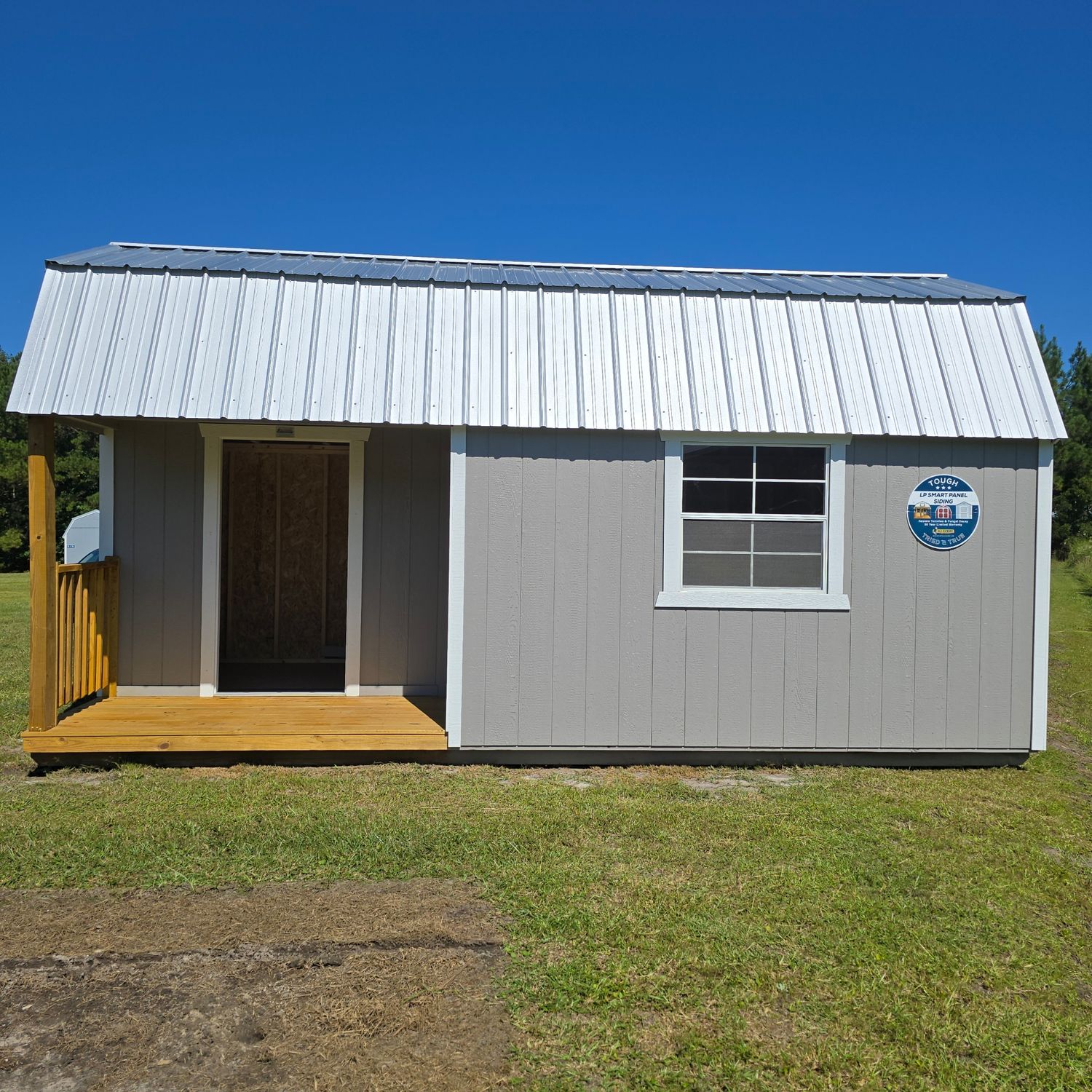 10x20 Lofted Barn-Side Porch Package