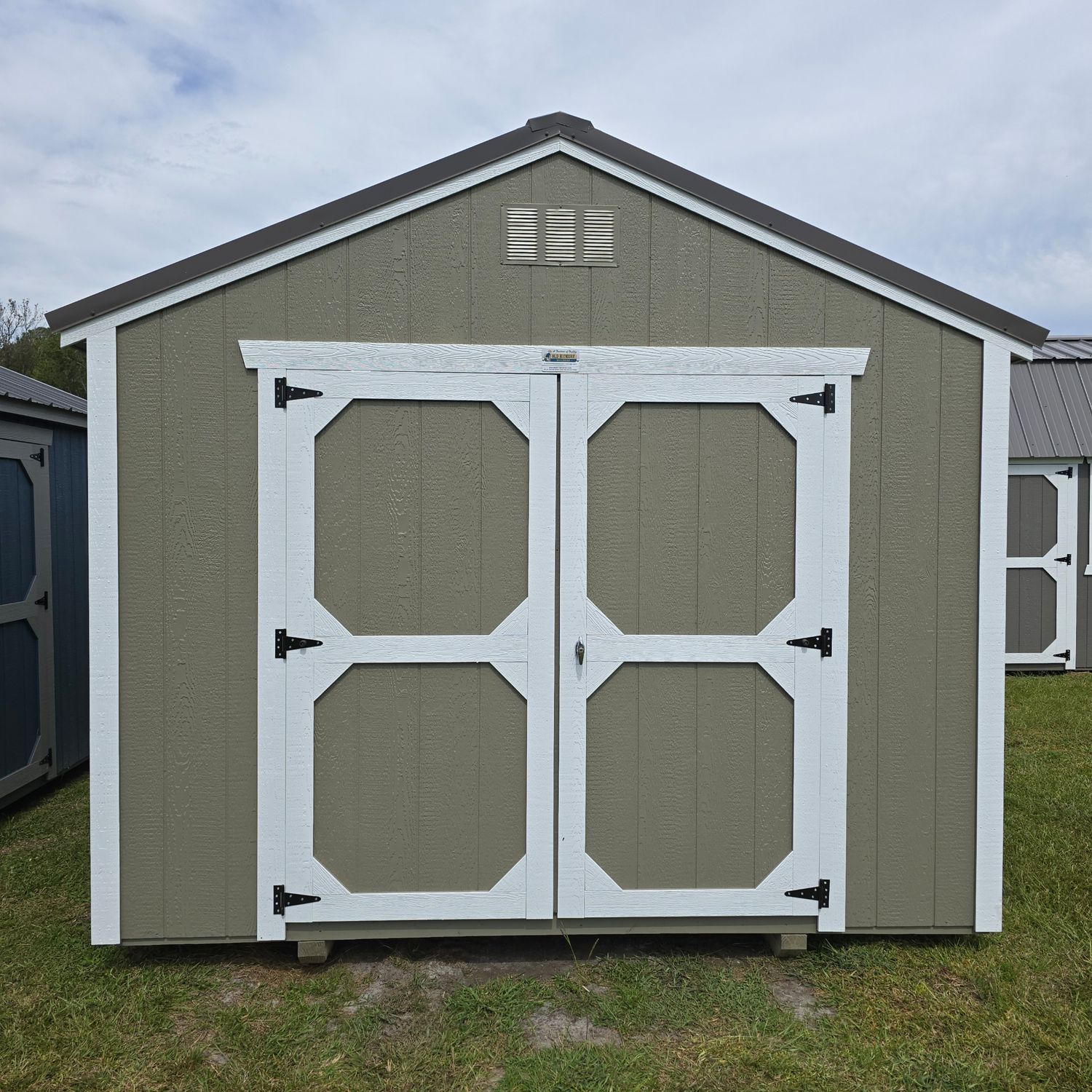 10x12 Utility Shed-Front Entrance 10x12 Utility Shed-Front Entrance