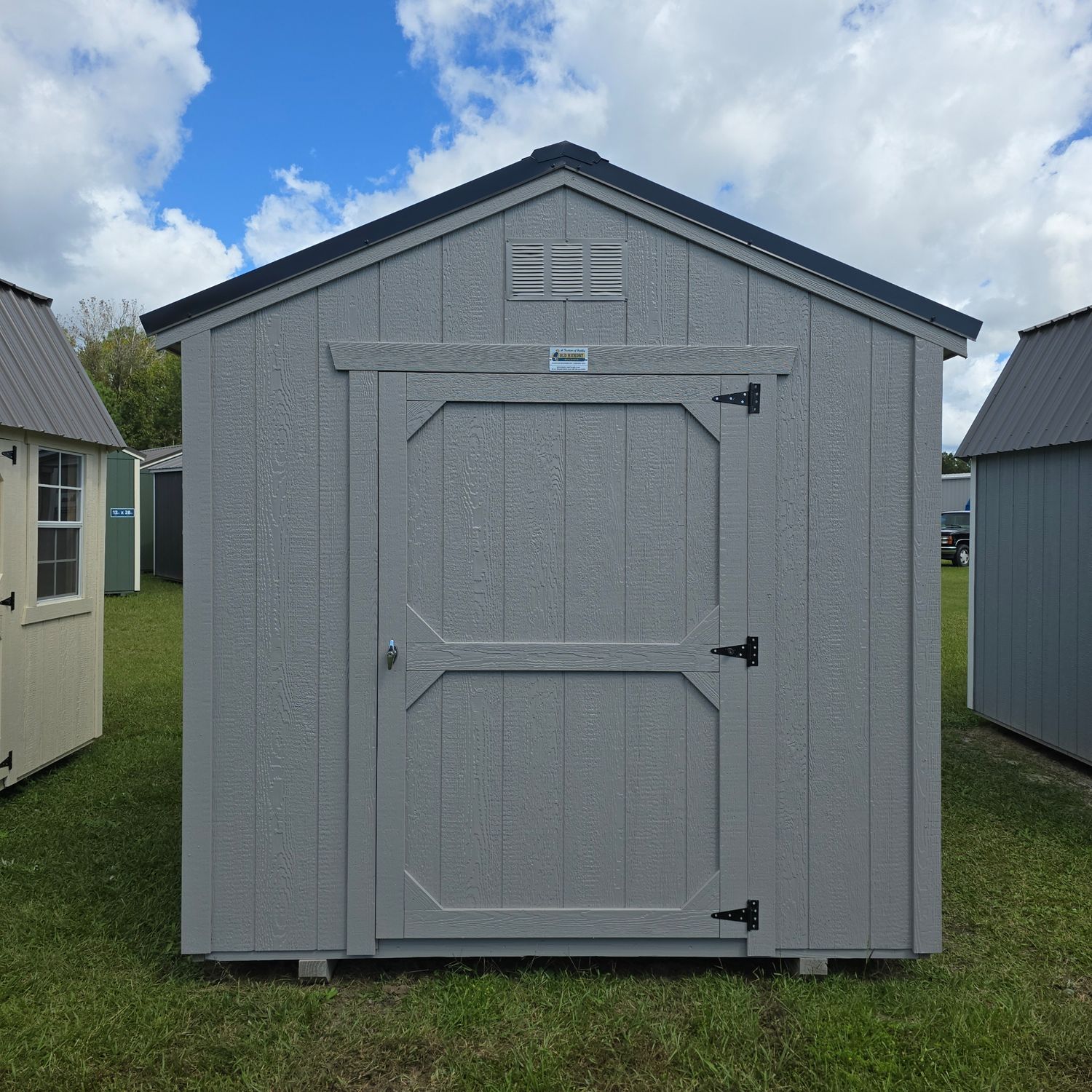 08x12 Utility Shed-Front Entrance 08x12 Utility Shed-Front Entrance