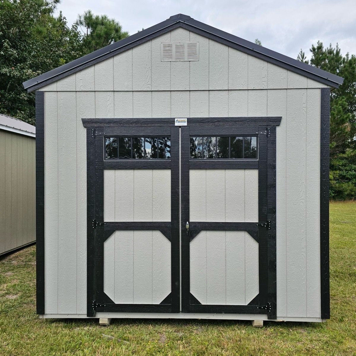 10x20 Utility Shed - Front Entrance