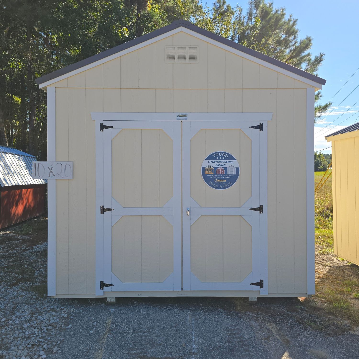 10x20 Utility Shed-Front Entrance 10x20 Utility Shed-Front Entrance