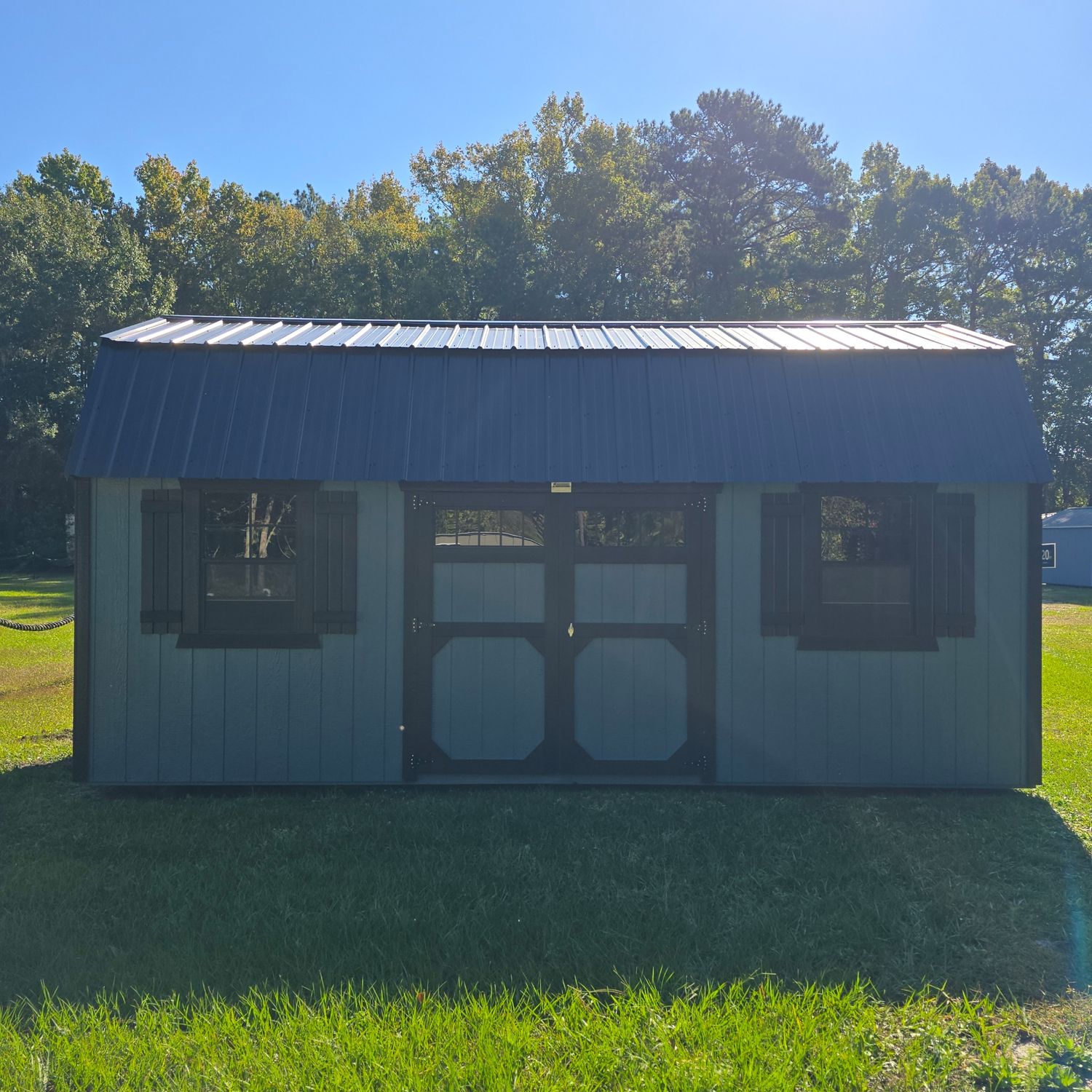 10x20 Lofted Barn-Side Entrance - Store - Backyard Barns and Beyond ...