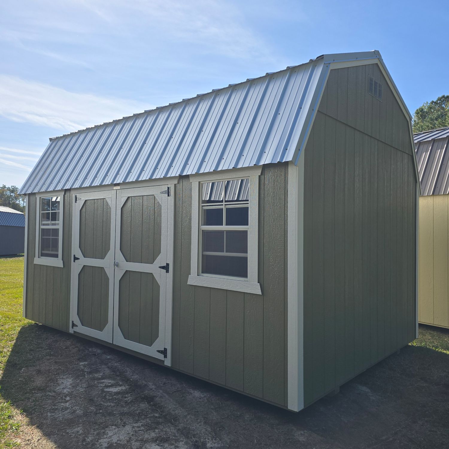 10x16 Lofted Barn-Side Entrance 10x16 Lofted Barn-Side Entrance