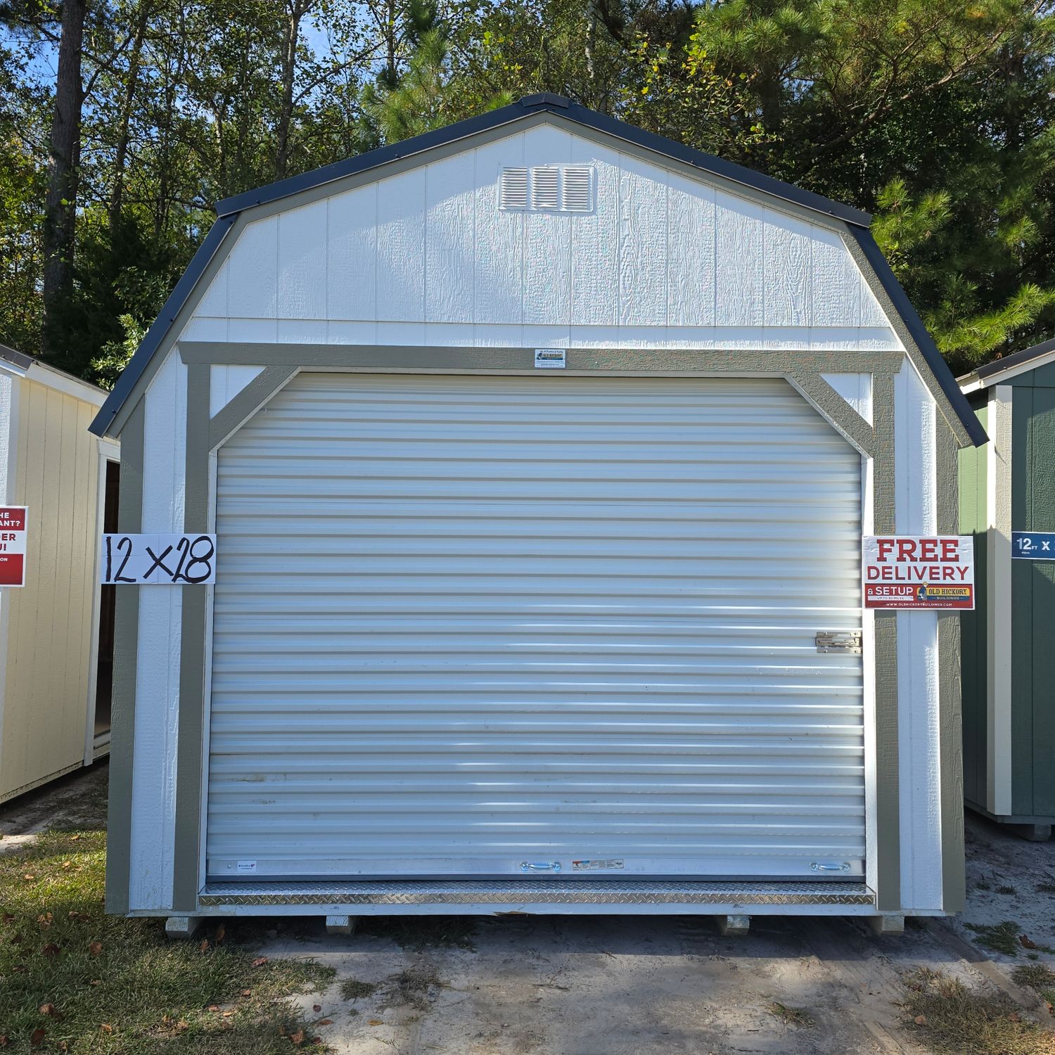 12x28 Lofted Barn-Garage Package