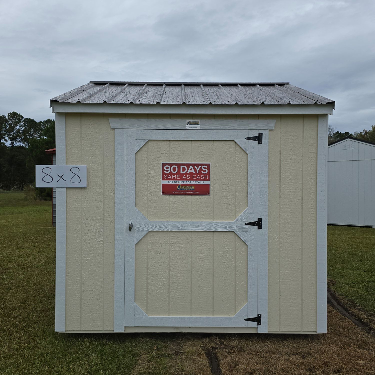 08x08 Utility Shed-Side Entrance 08x08 Utility Shed-Side Entrance