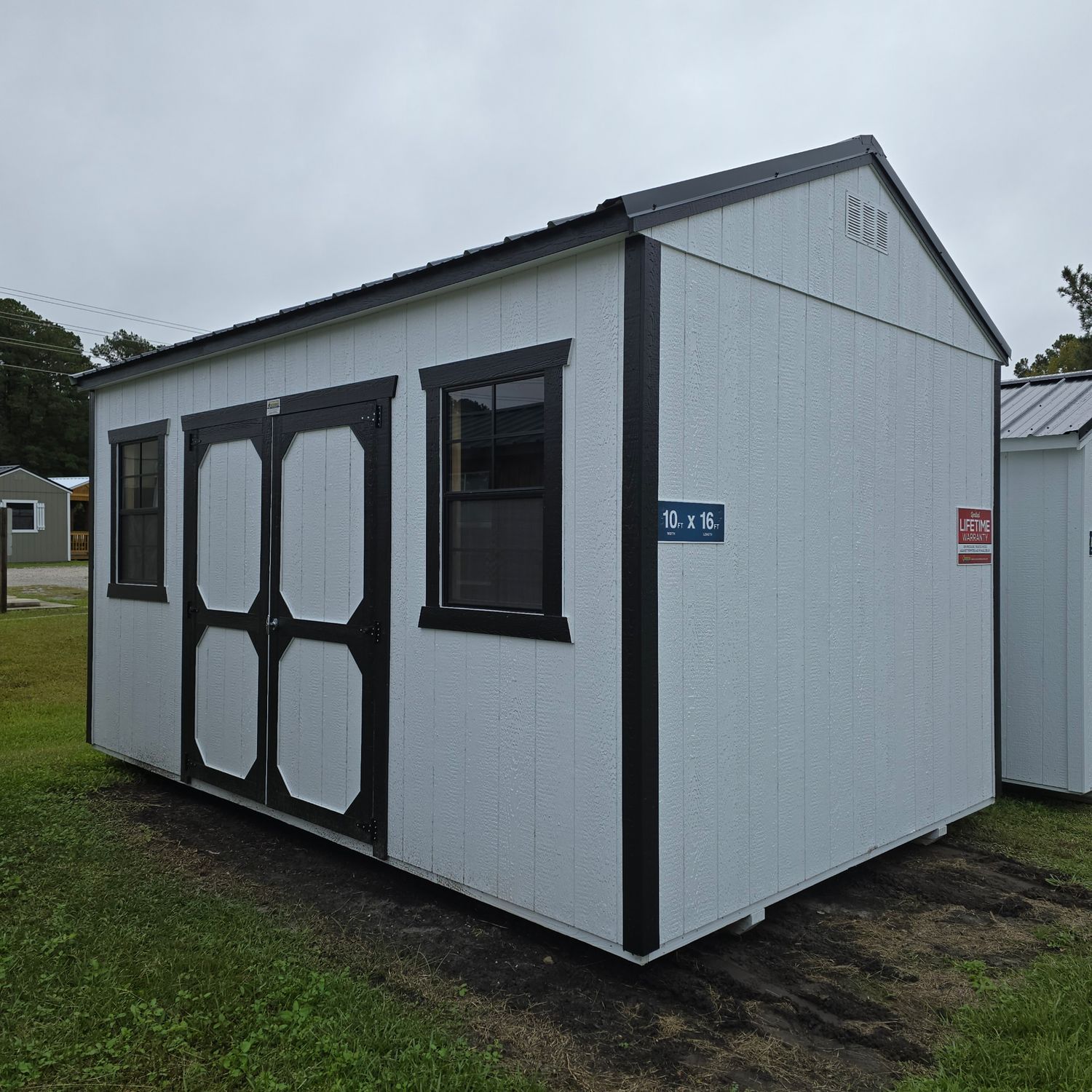 10x16 Utility Shed-Side Entrance 10x16 Utility Shed-Side Entrance