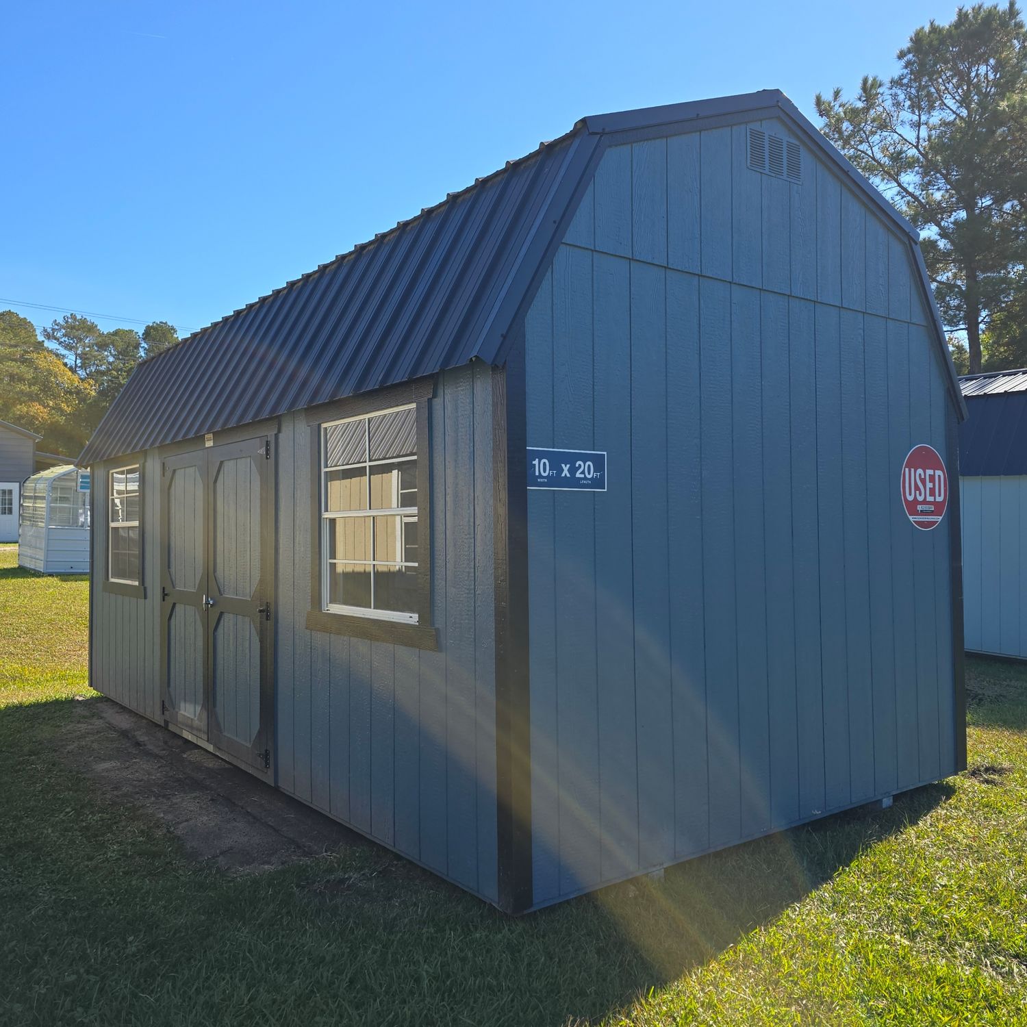 10x20 Lofted Barn-Side Entrance 10x20 Lofted Barn-Side Entrance