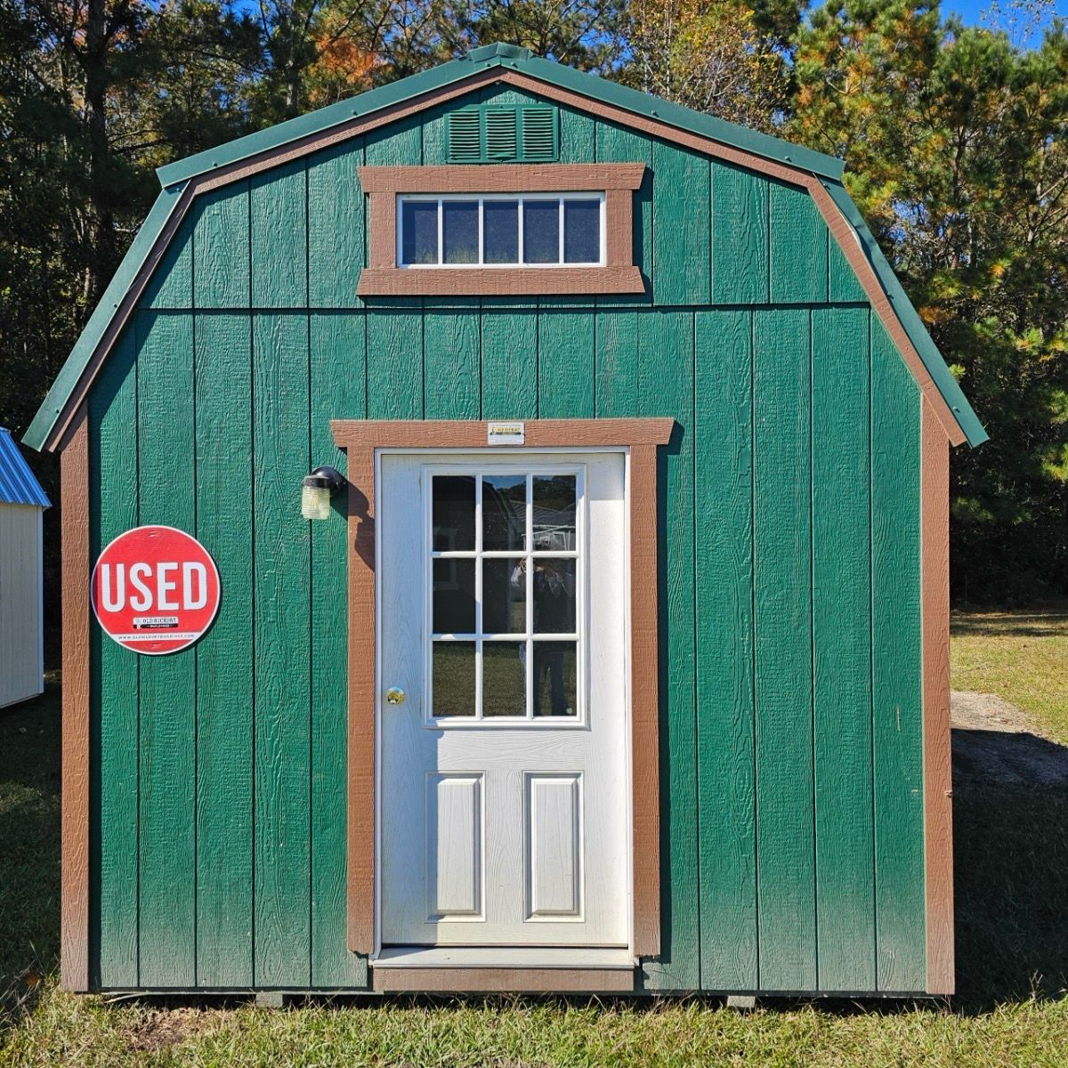 10x14 Lofted Barn - Front Entrance 10x14 Lofted Barn - Front Entrance