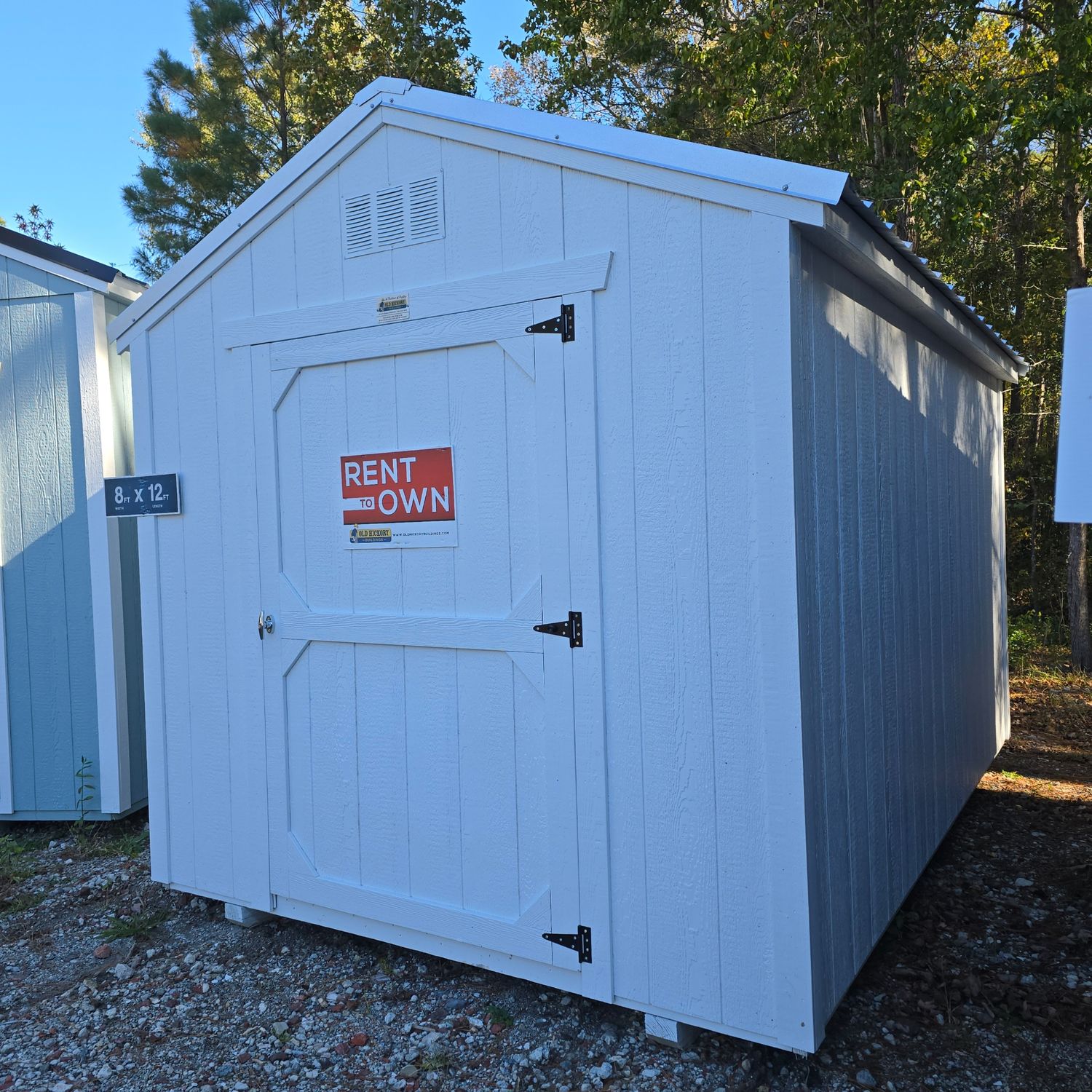 08x12 Utility Shed-Front Entrance 08x12 Utility Shed-Front Entrance