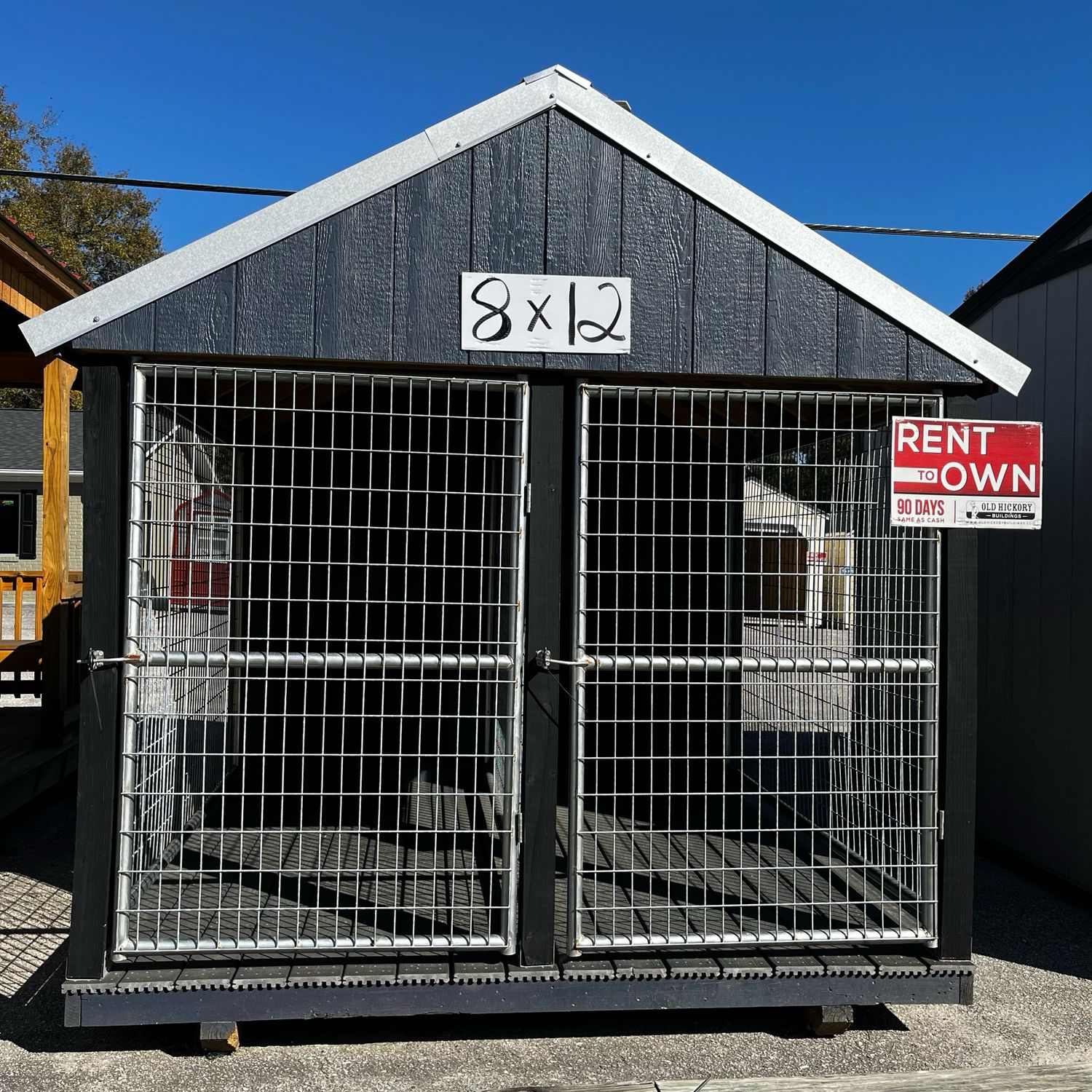 08x12 Standard Dog Kennel