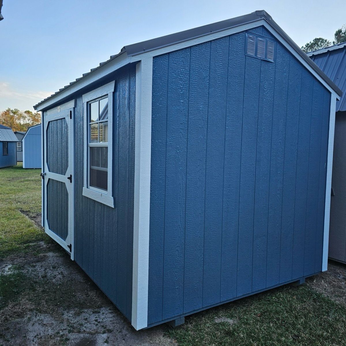 08x12 Utility Shed - Side Entrance 08x12 Utility Shed - Side Entrance