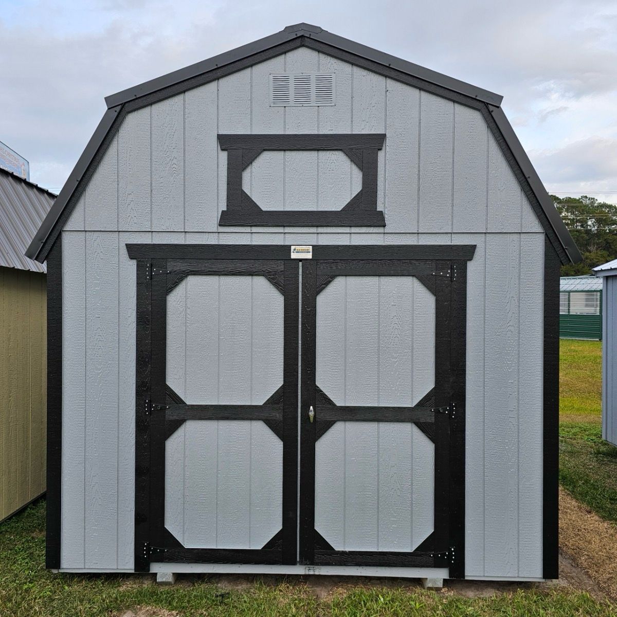 10x12 Lofted Barn - Front Entrance 10x12 Lofted Barn - Front Entrance