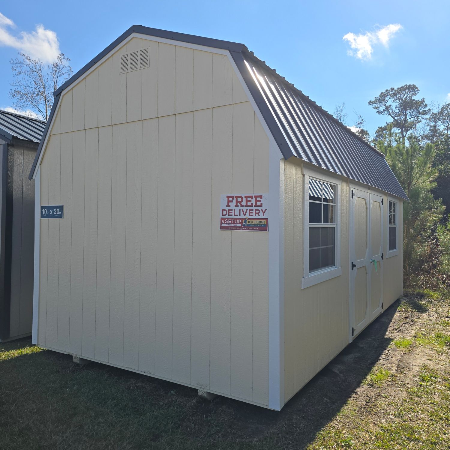10x20 Lofted Barn-Side Entrance 10x20 Lofted Barn-Side Entrance