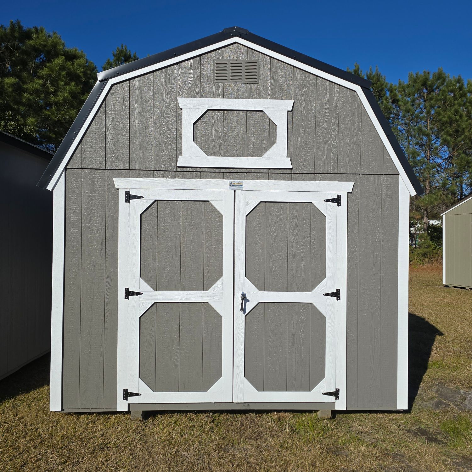 10x16 Lofted Barn-Front Entrance 10x16 Lofted Barn-Front Entrance