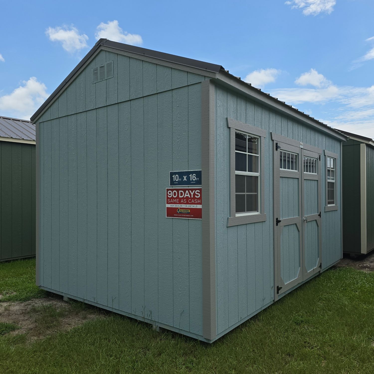 10x16 Utility Shed-Side Entrance 10x16 Utility Shed-Side Entrance