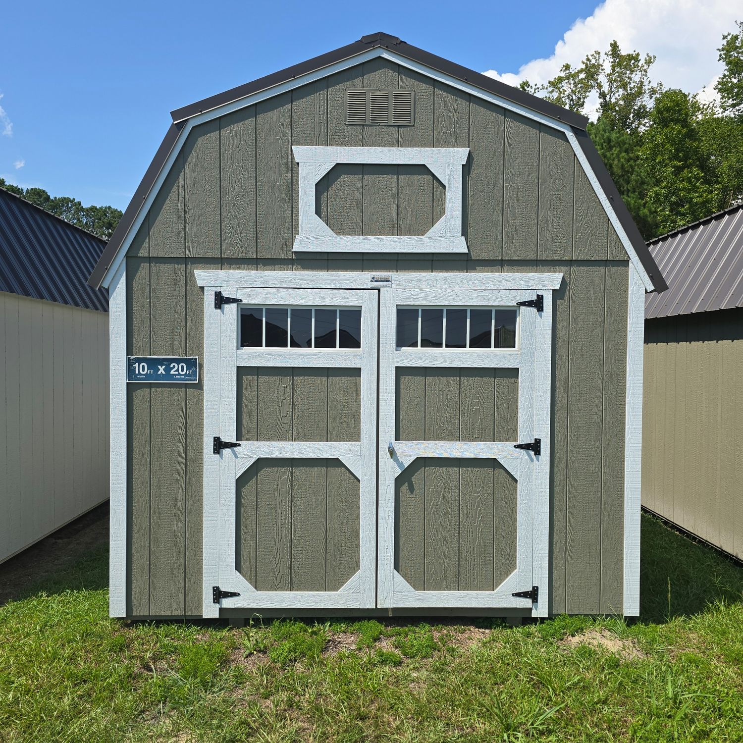 10x20 Lofted Barn-Front Entrance 10x20 Lofted Barn-Front Entrance