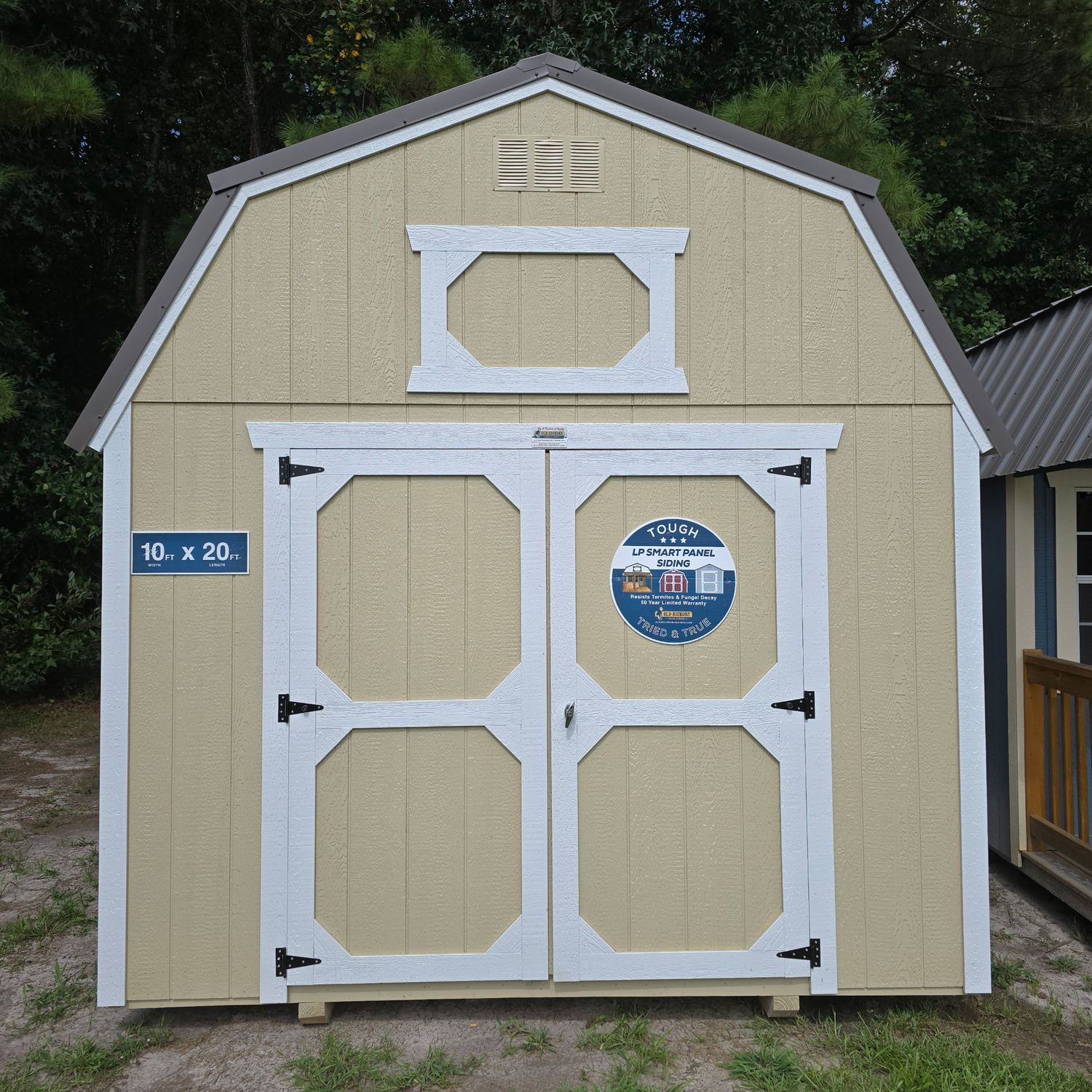 10x20 Lofted Barn-Front Entrance 10x20 Lofted Barn-Front Entrance