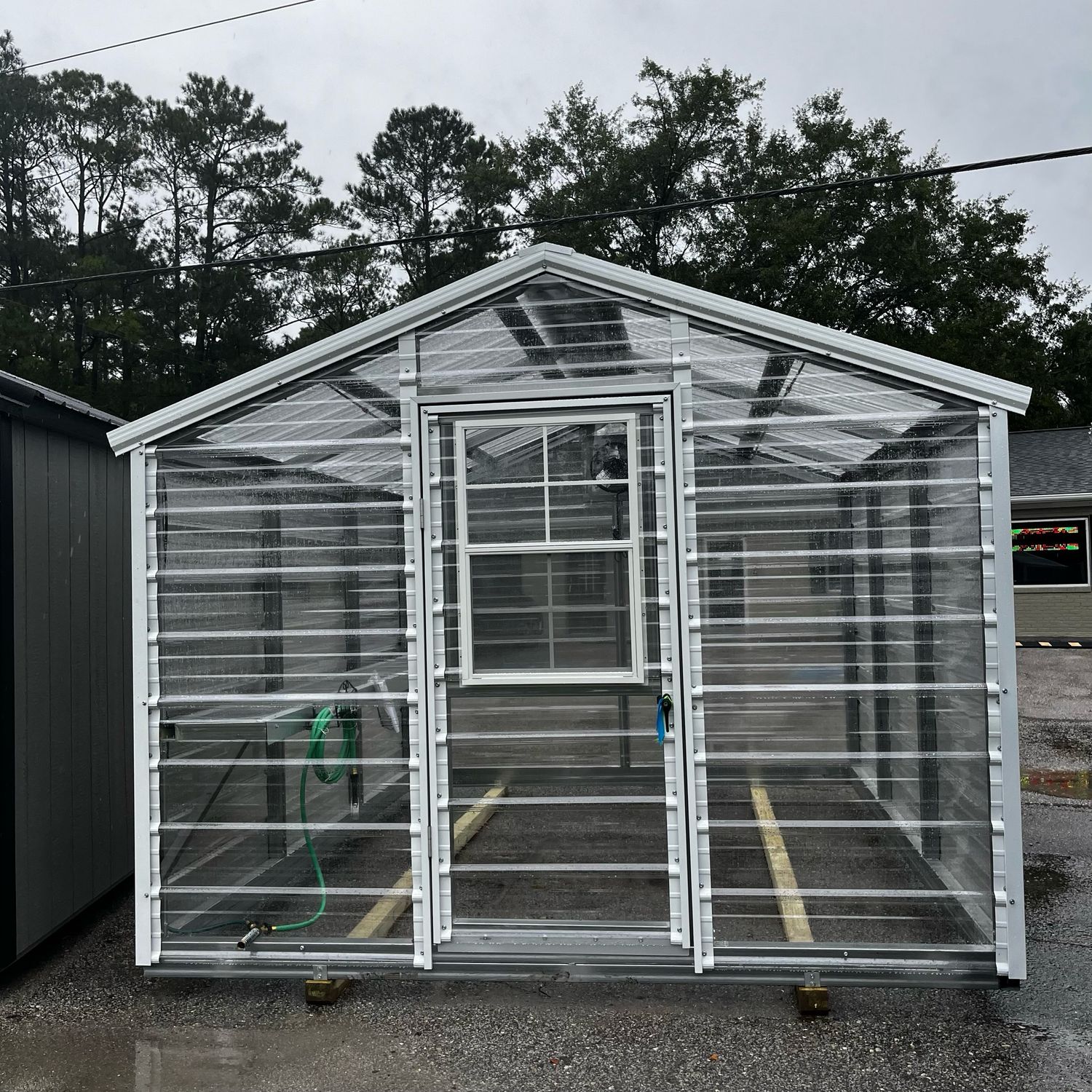 10x12 Vertical Roof Greenhouse