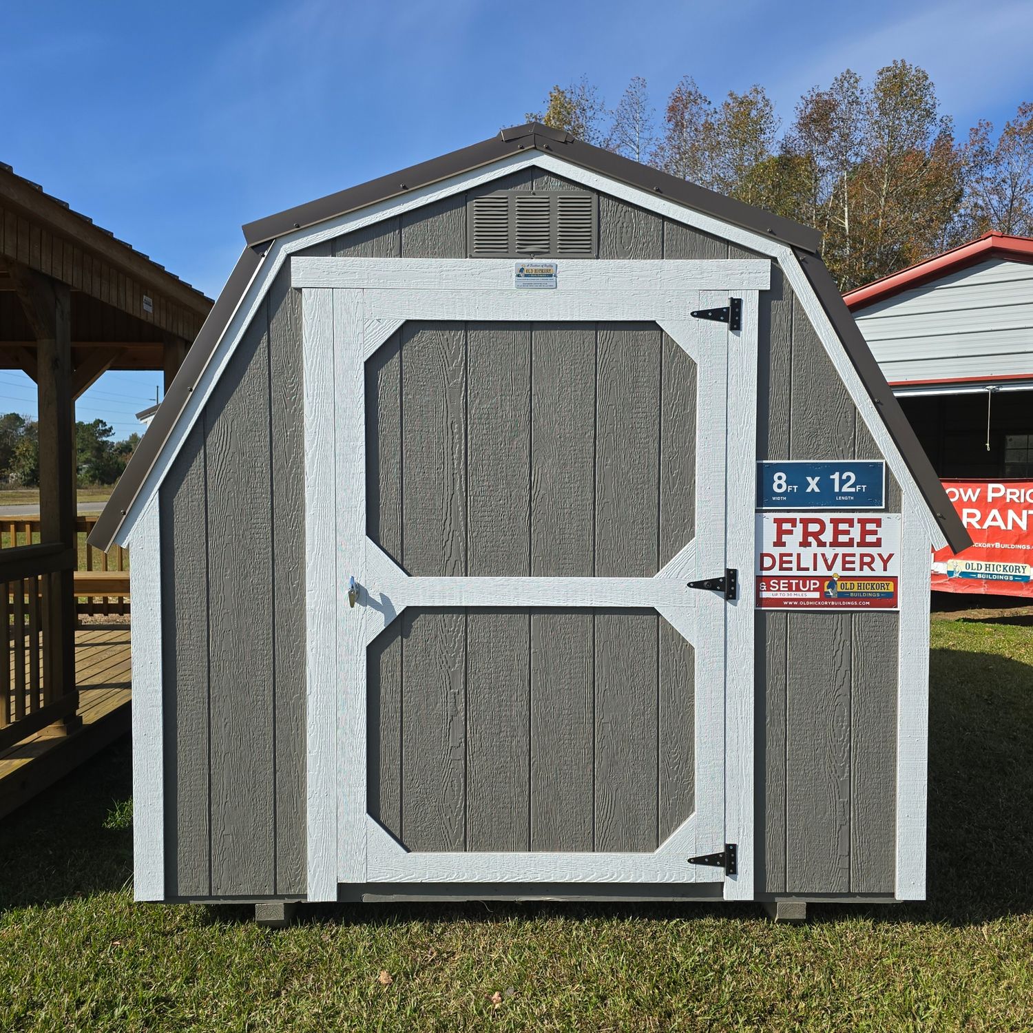 08x12 Barn-Front Entrance