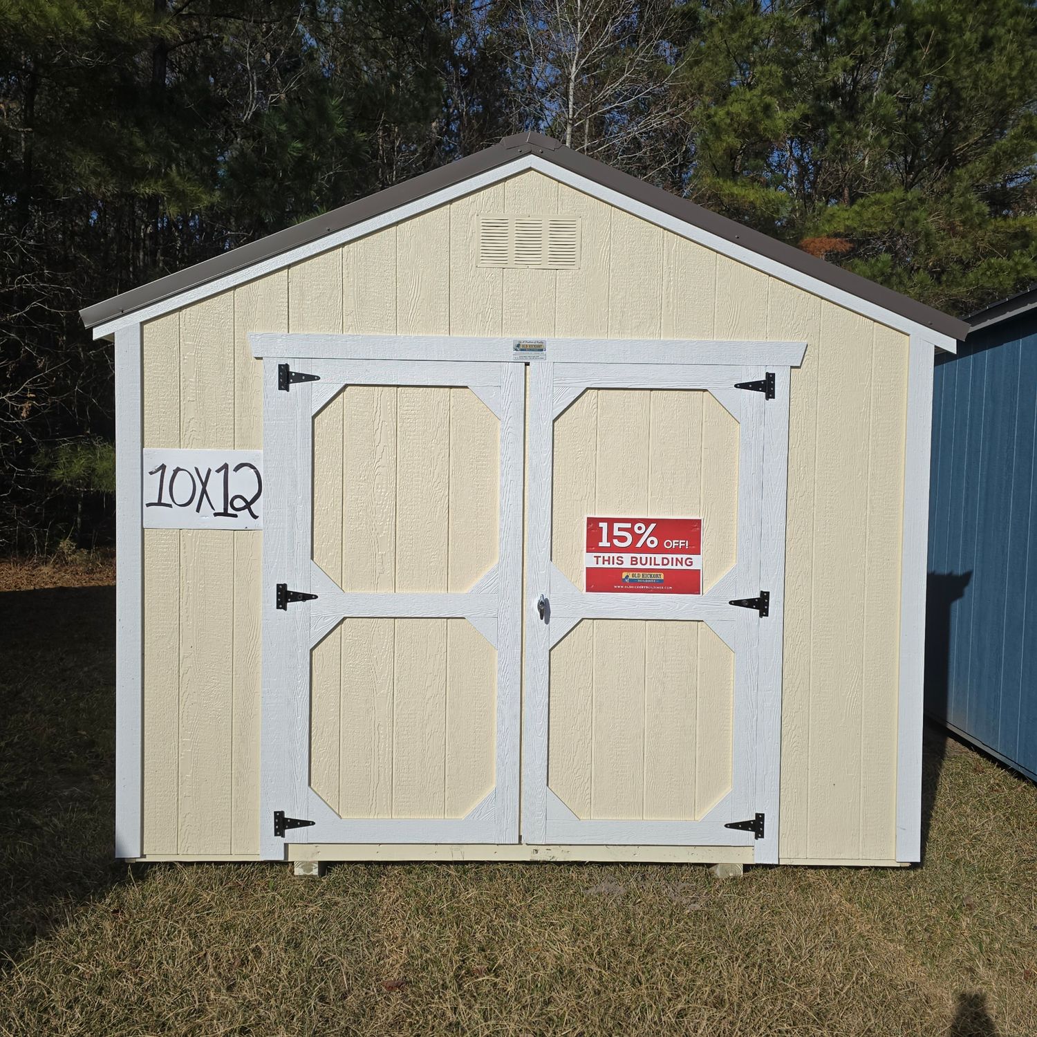 10x12 Utility Shed-Front Entrance 10x12 Utility Shed-Front Entrance