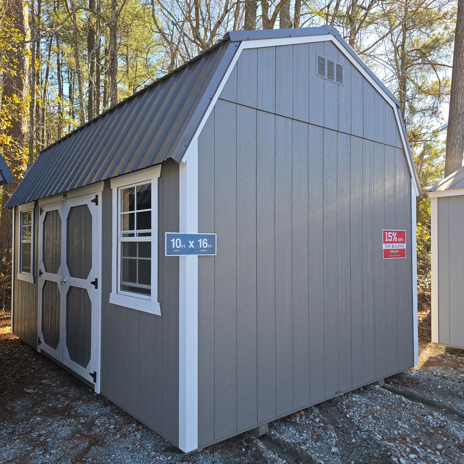10x16 Lofted Barn-Side Entrance 10x16 Lofted Barn-Side Entrance