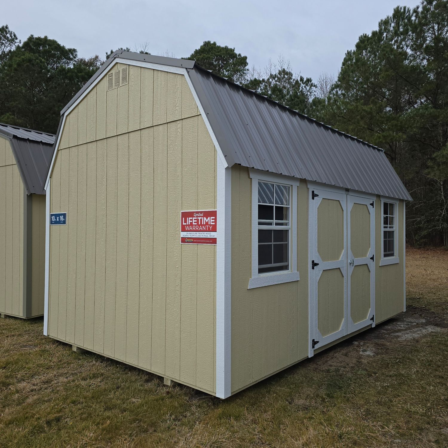 10x16 Lofted Barn-Side Entrance 10x16 Lofted Barn-Side Entrance