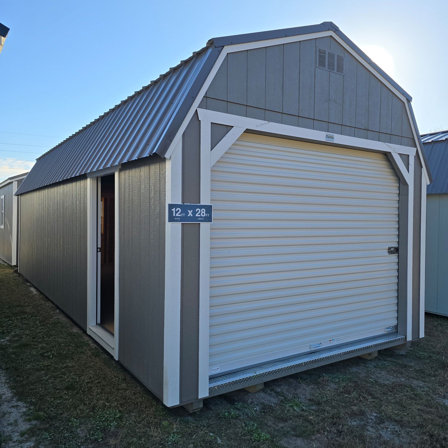 12x28 Lofted Barn-Garage Package