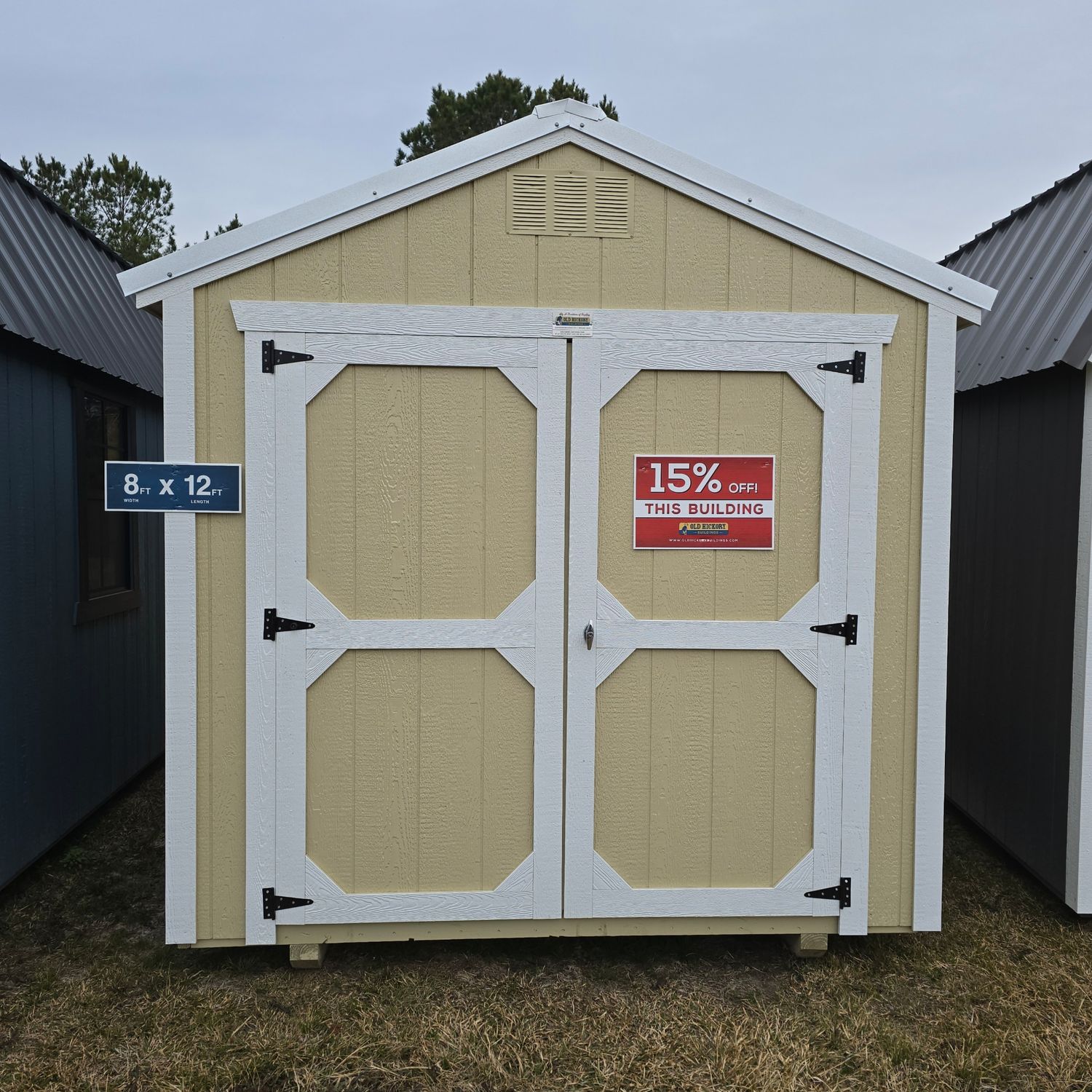 08x12 Utility Shed-Front Entrance 08x12 Utility Shed-Front Entrance