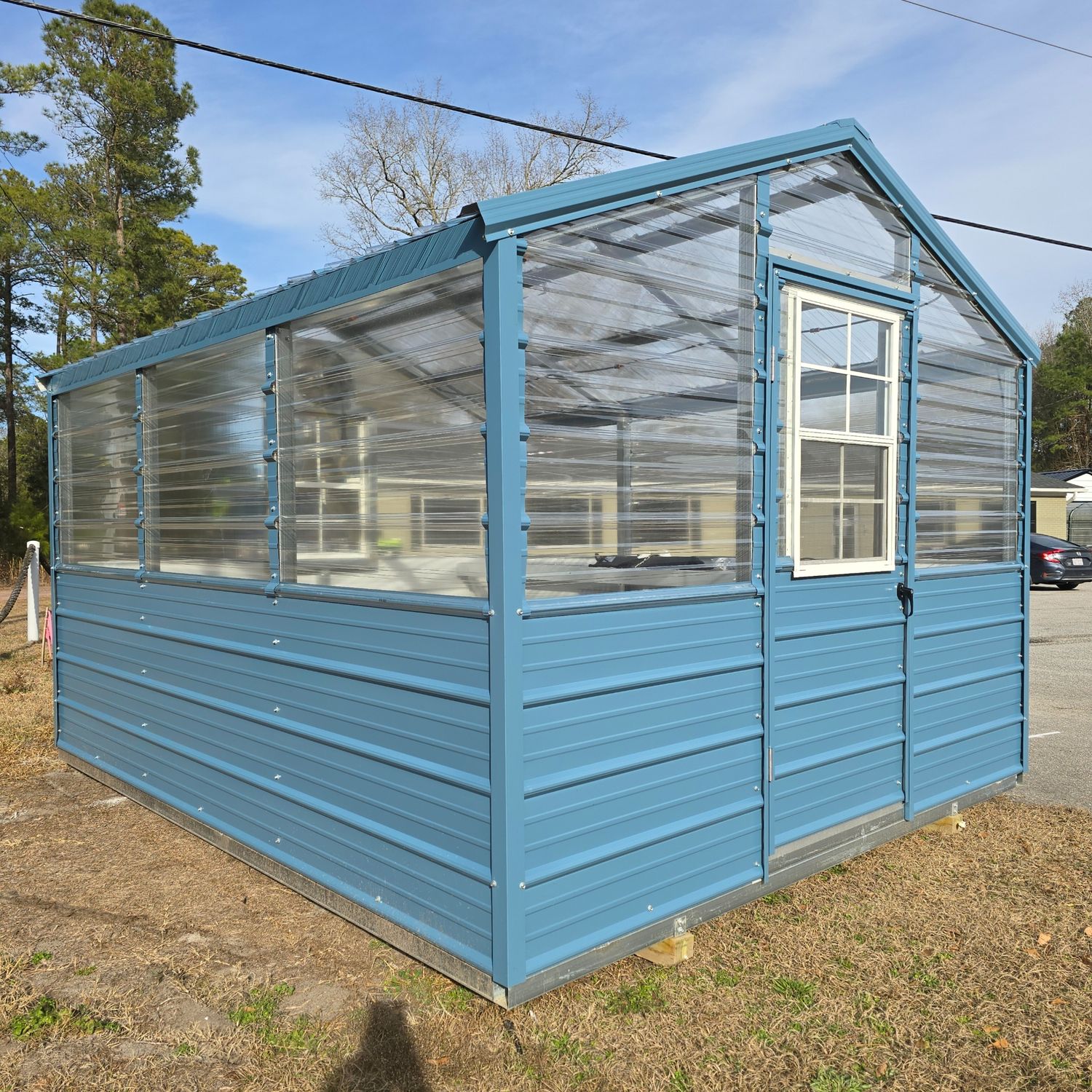 10x12 Vertical Roof Greenhouse 10x12 Vertical Roof Greenhouse