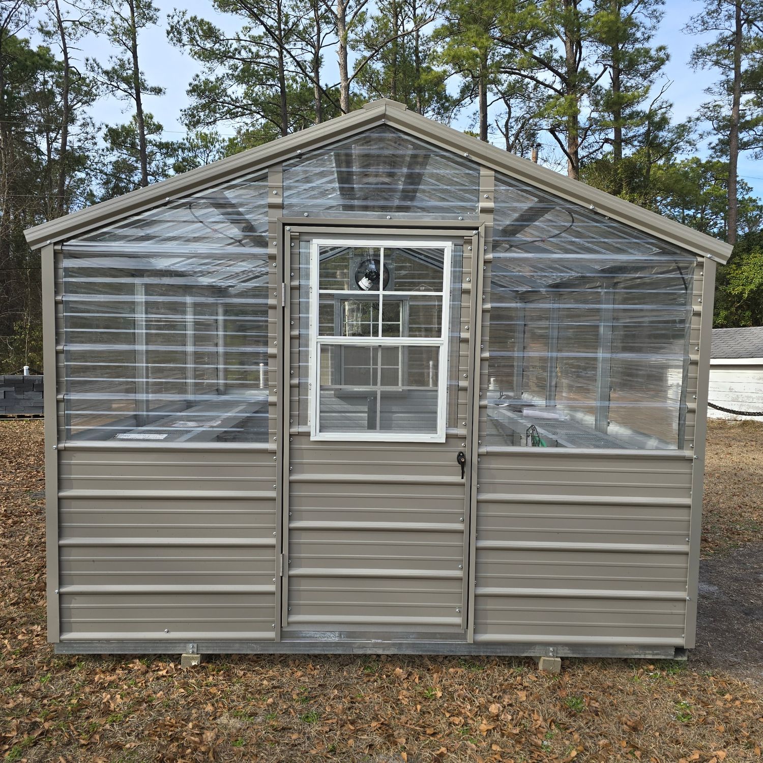 10x12 Vertical Roof Greenhouse 10x12 Vertical Roof Greenhouse