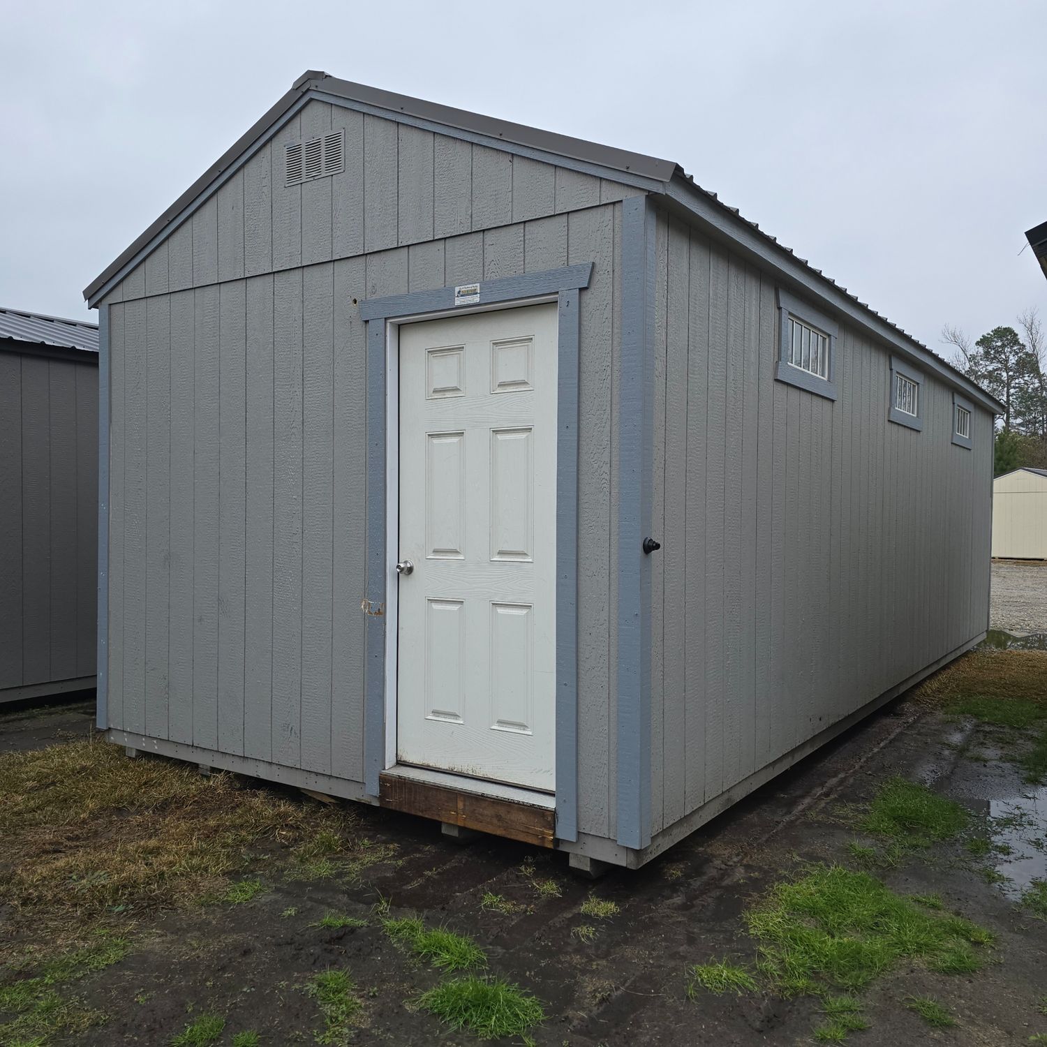 12x28 Utility Shed-Side Garage Package 12x28 Utility Shed-Side Garage Package