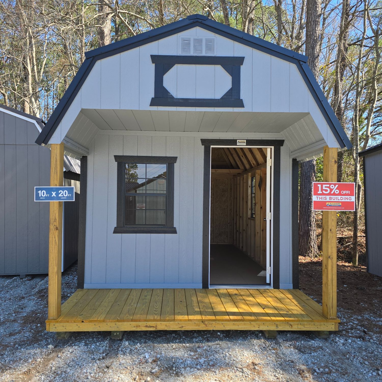10x20 Lofted Barn-Playhouse Package