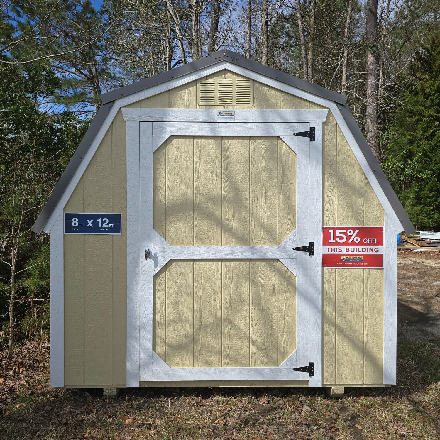 08x12 Barn-Front Entrance