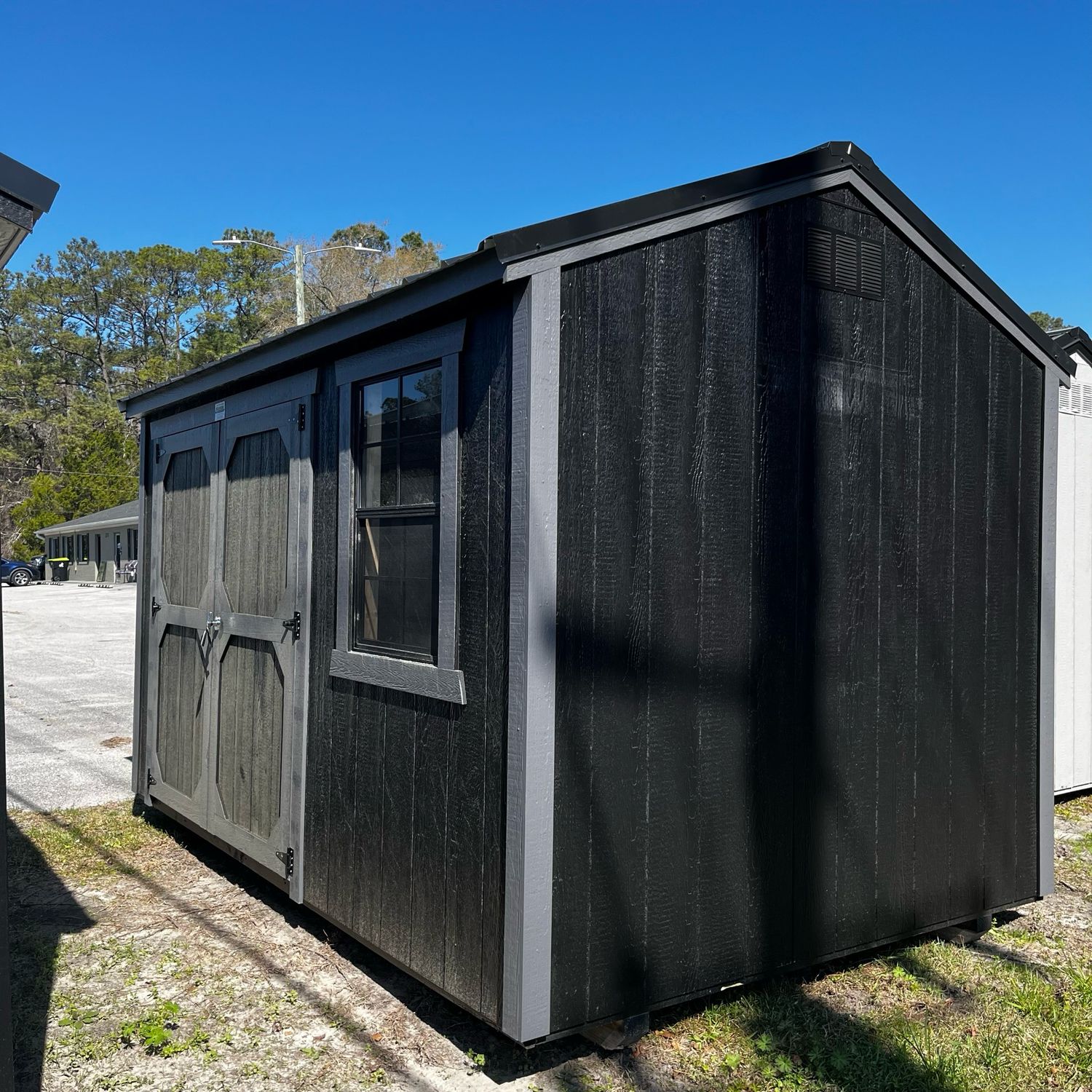 08x12 Utility Shed - Side Entrance