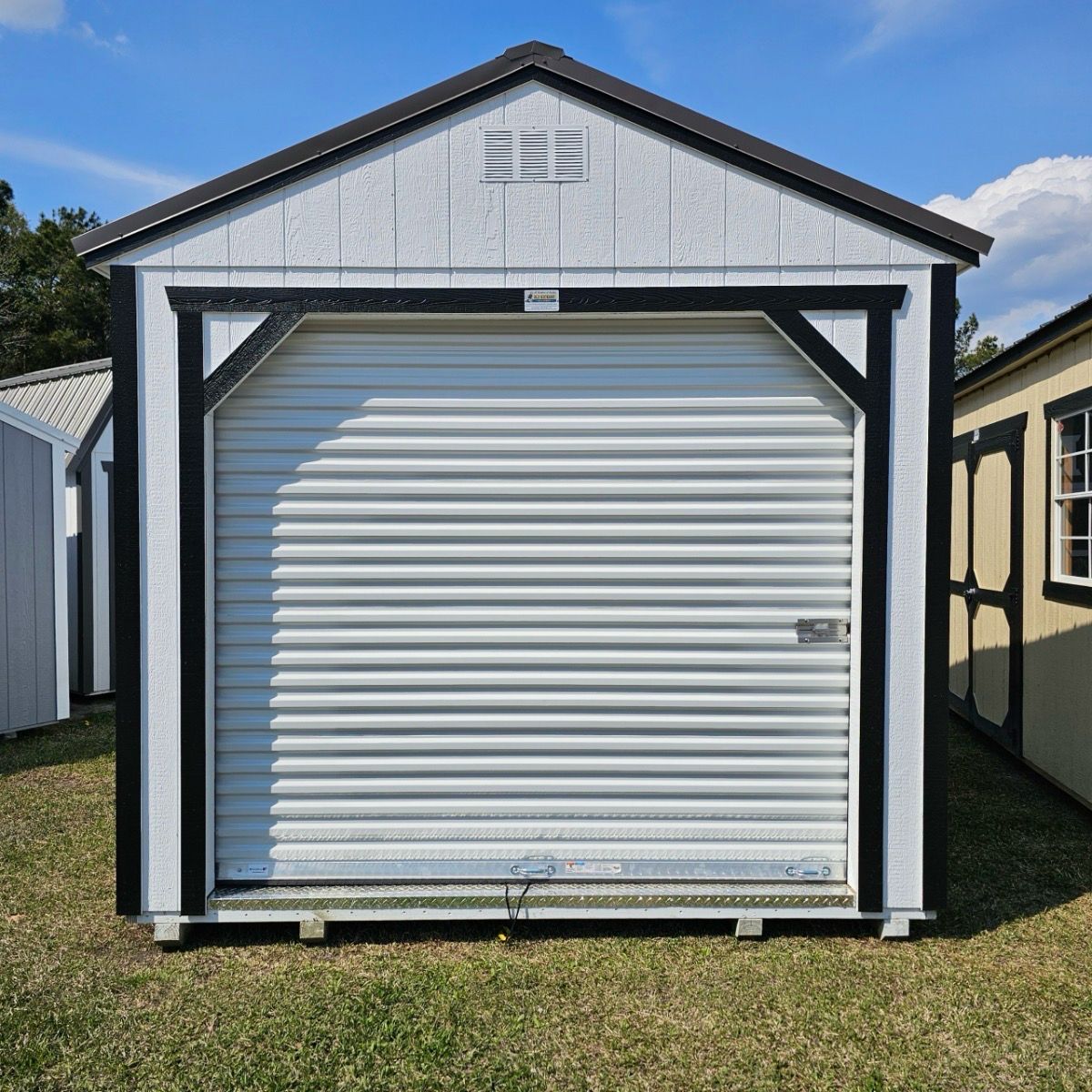 10x16 Utility - Shed Front Entrance