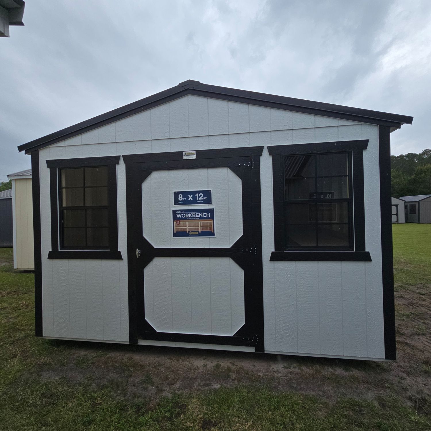 08x12 Side Gable-Front Entrance