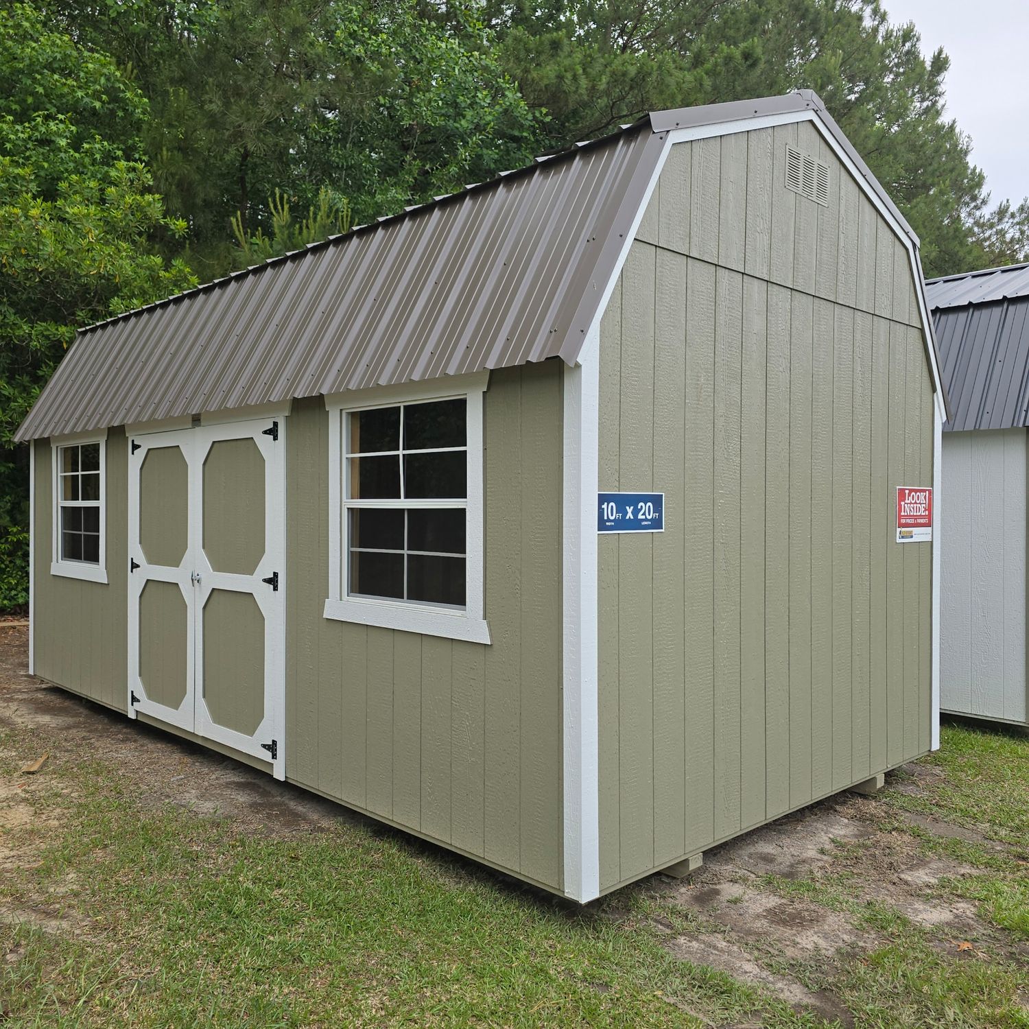 10x20 Lofted Barn-Side Entrance 10x20 Lofted Barn-Side Entrance