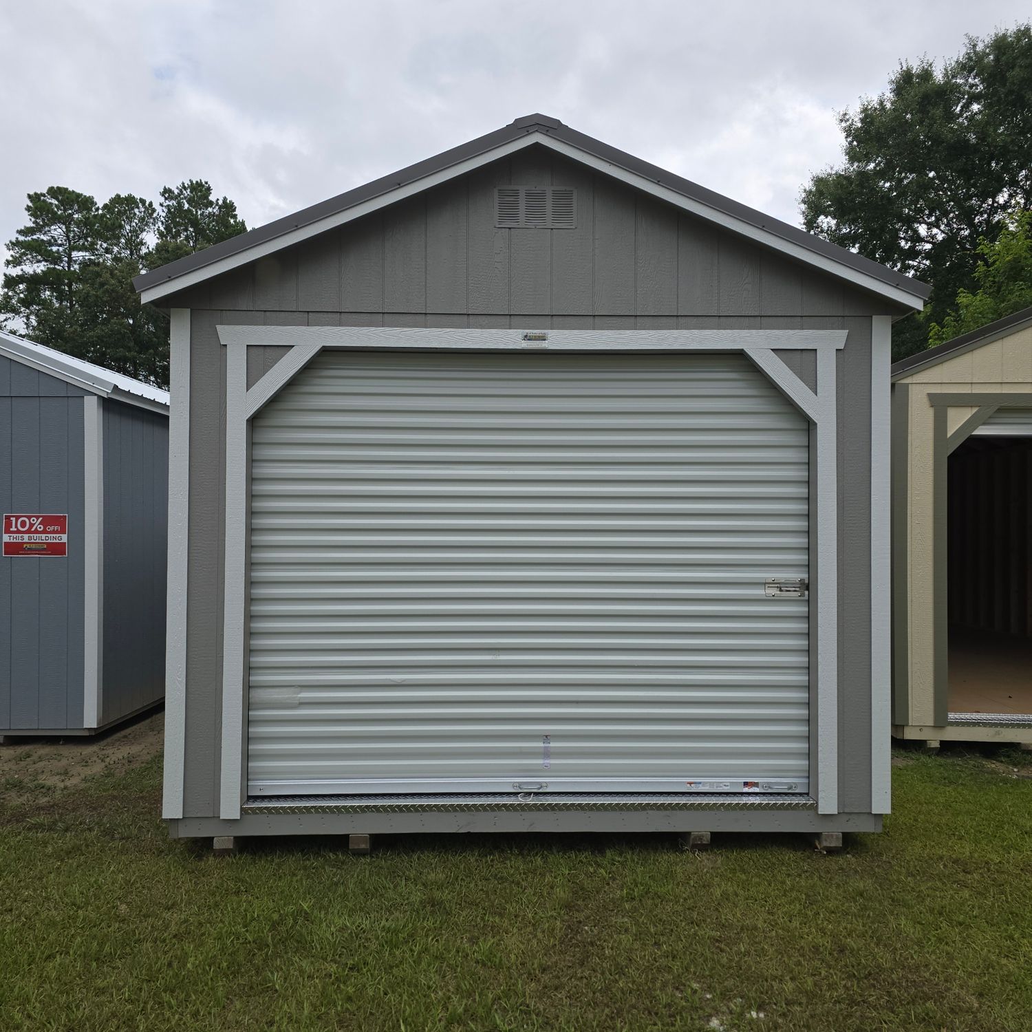 12x28 Utility Shed-Garage Package