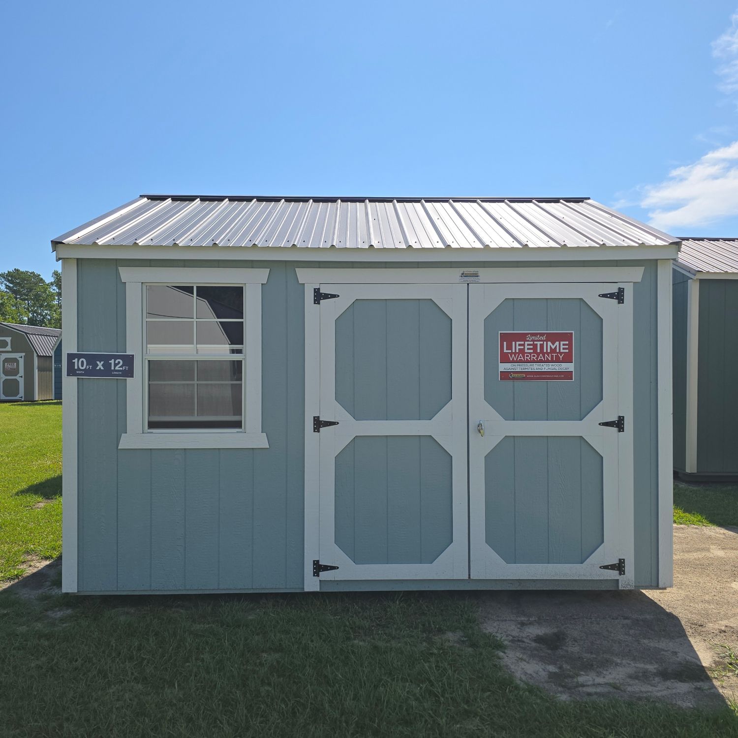 10x12 Utility Shed-Side Entrance 10x12 Utility Shed-Side Entrance