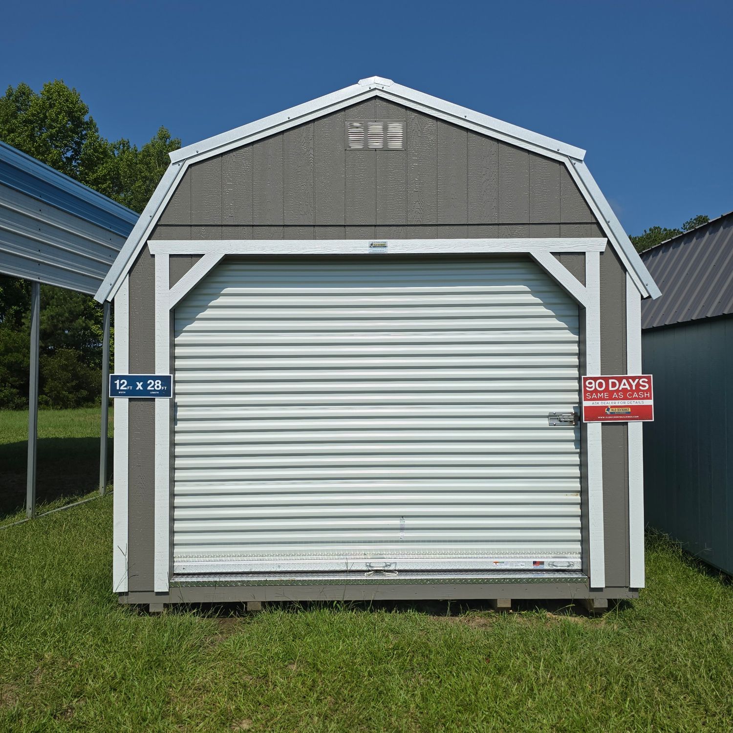 12x28 Lofted Barn-Garage Package