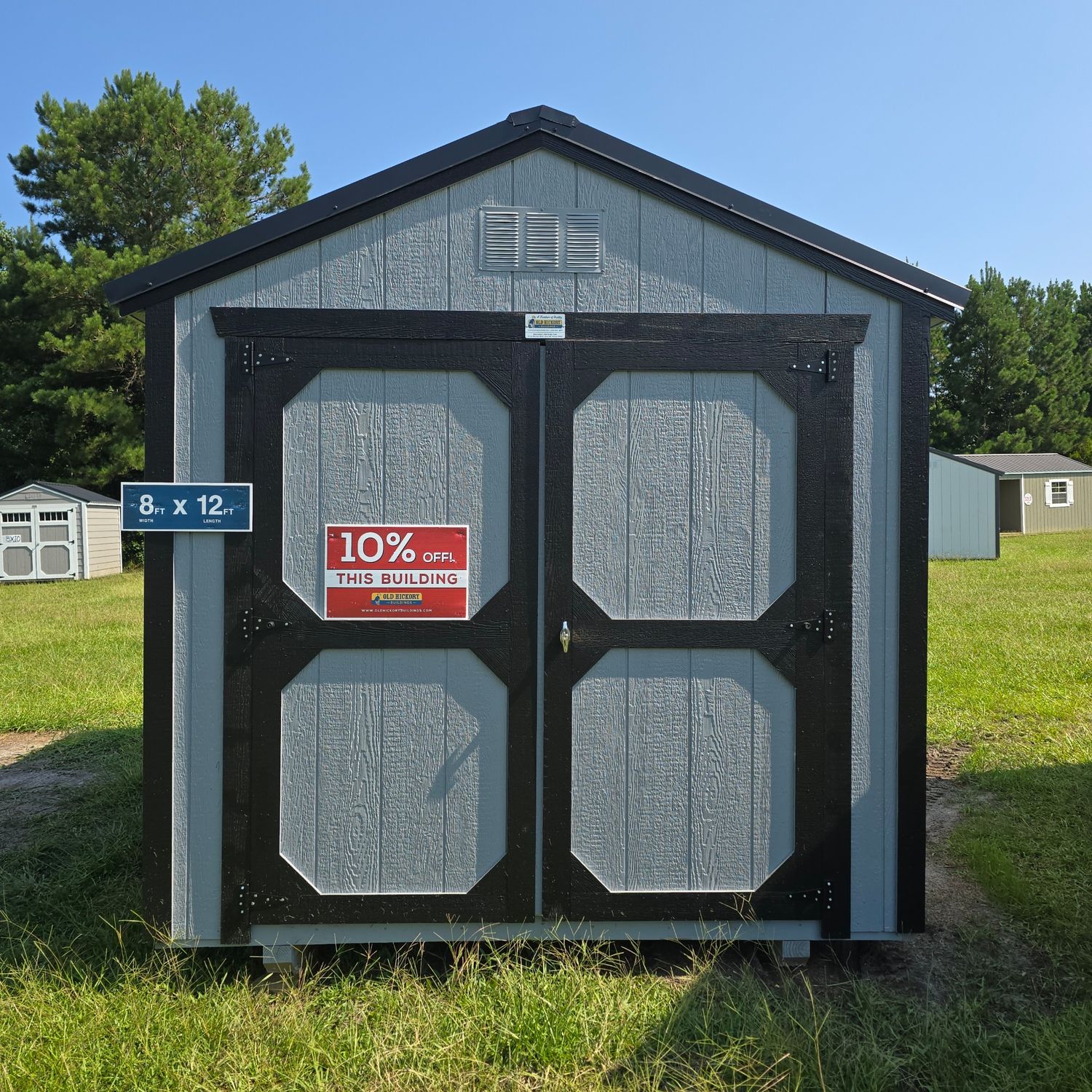 08x12 Utility Shed-Front Entrance 08x12 Utility Shed-Front Entrance