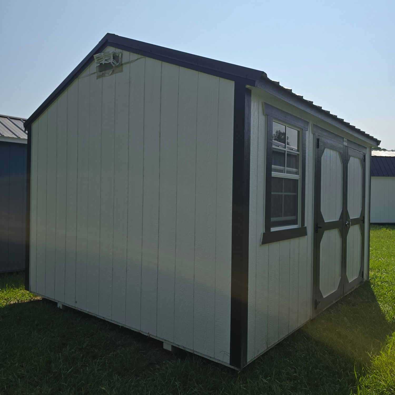 10x12 Utility Shed-Side Entrance