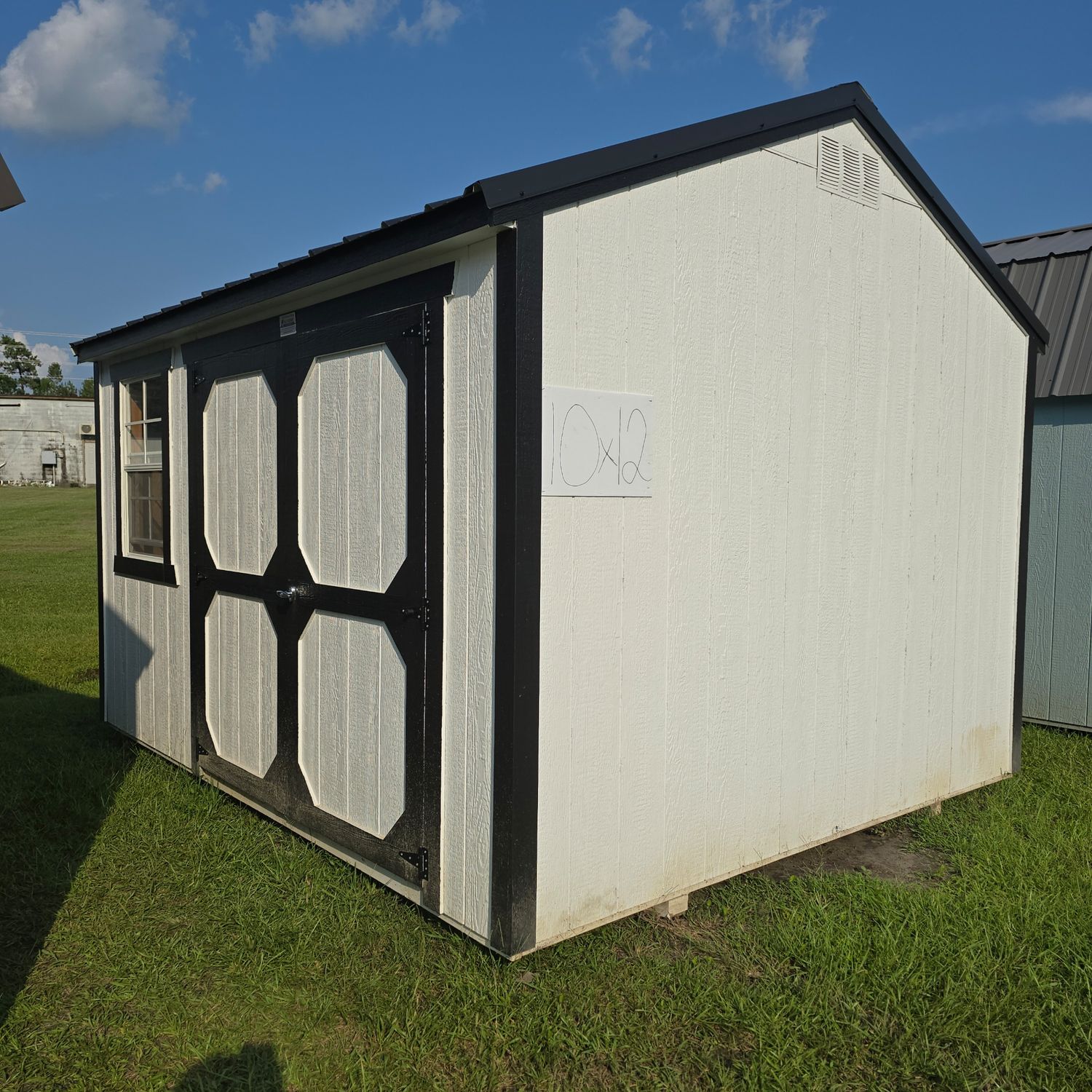 10x12 Utility Shed-Side Entrance