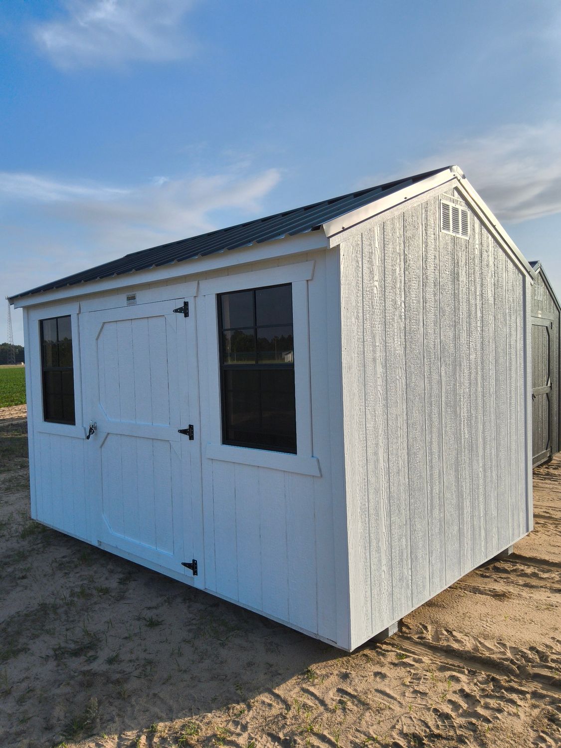 08x12 Utility Shed - Side Entrance