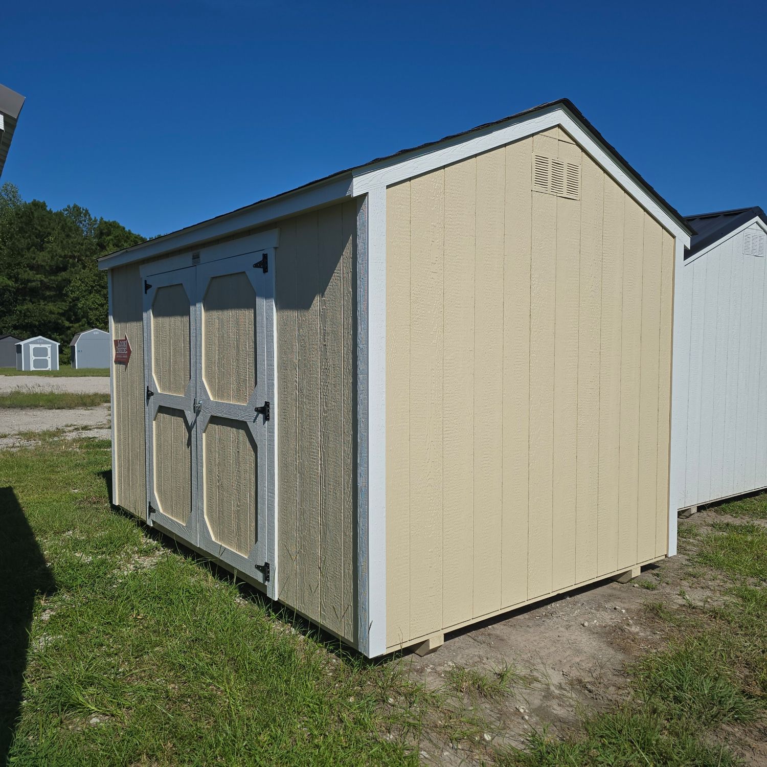 08x12 Utility Shed-Side Entrance 08x12 Utility Shed-Side Entrance