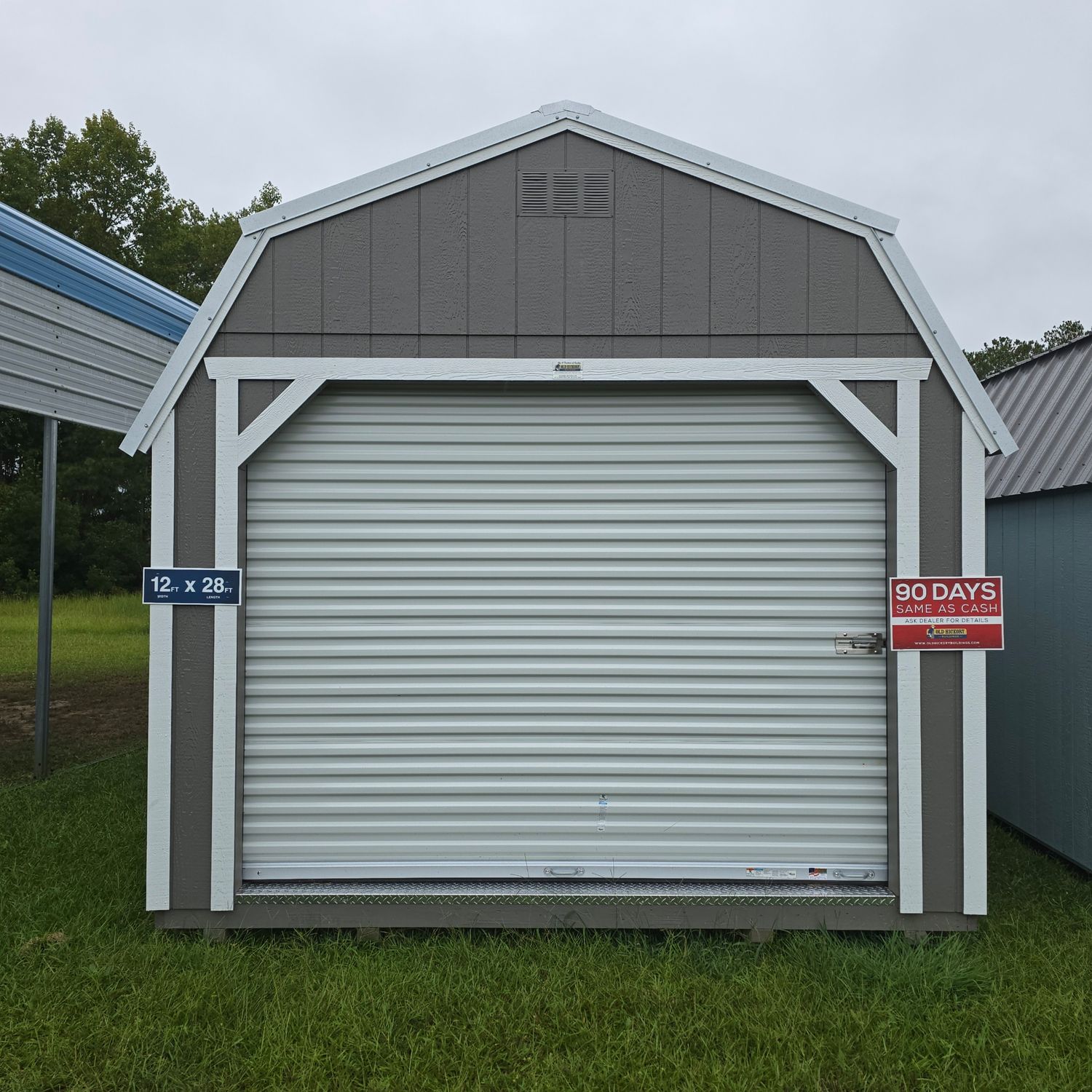 12x28 Lofted Barn-Garage Package 12x28 Lofted Barn-Garage Package