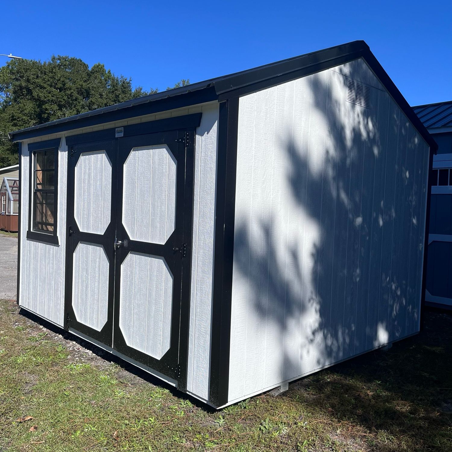 10x12 Utility Shed- Side Entrance