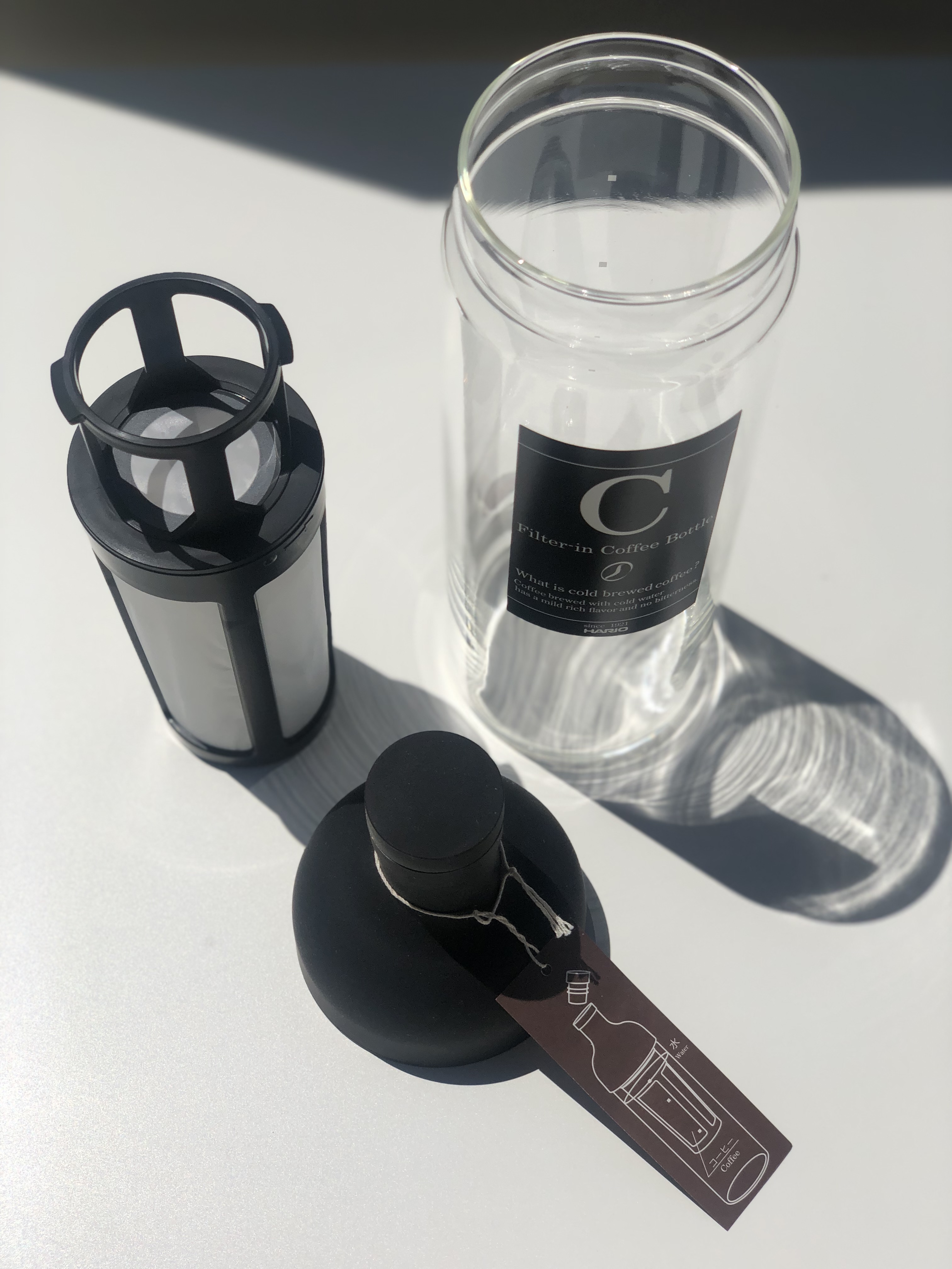 Cold Brew Coffee Wine Bottle