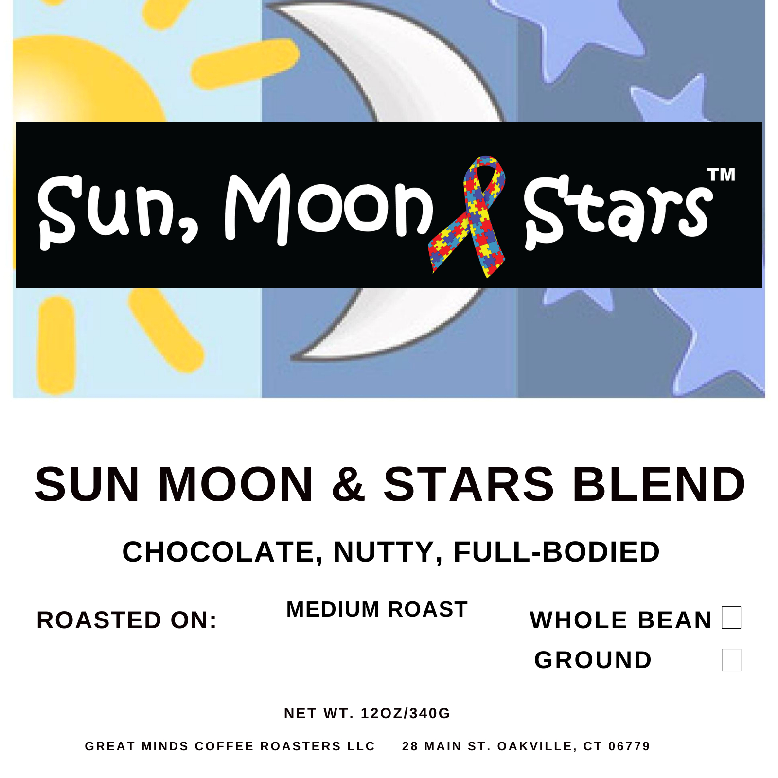 Sun Moon & Stars Blend